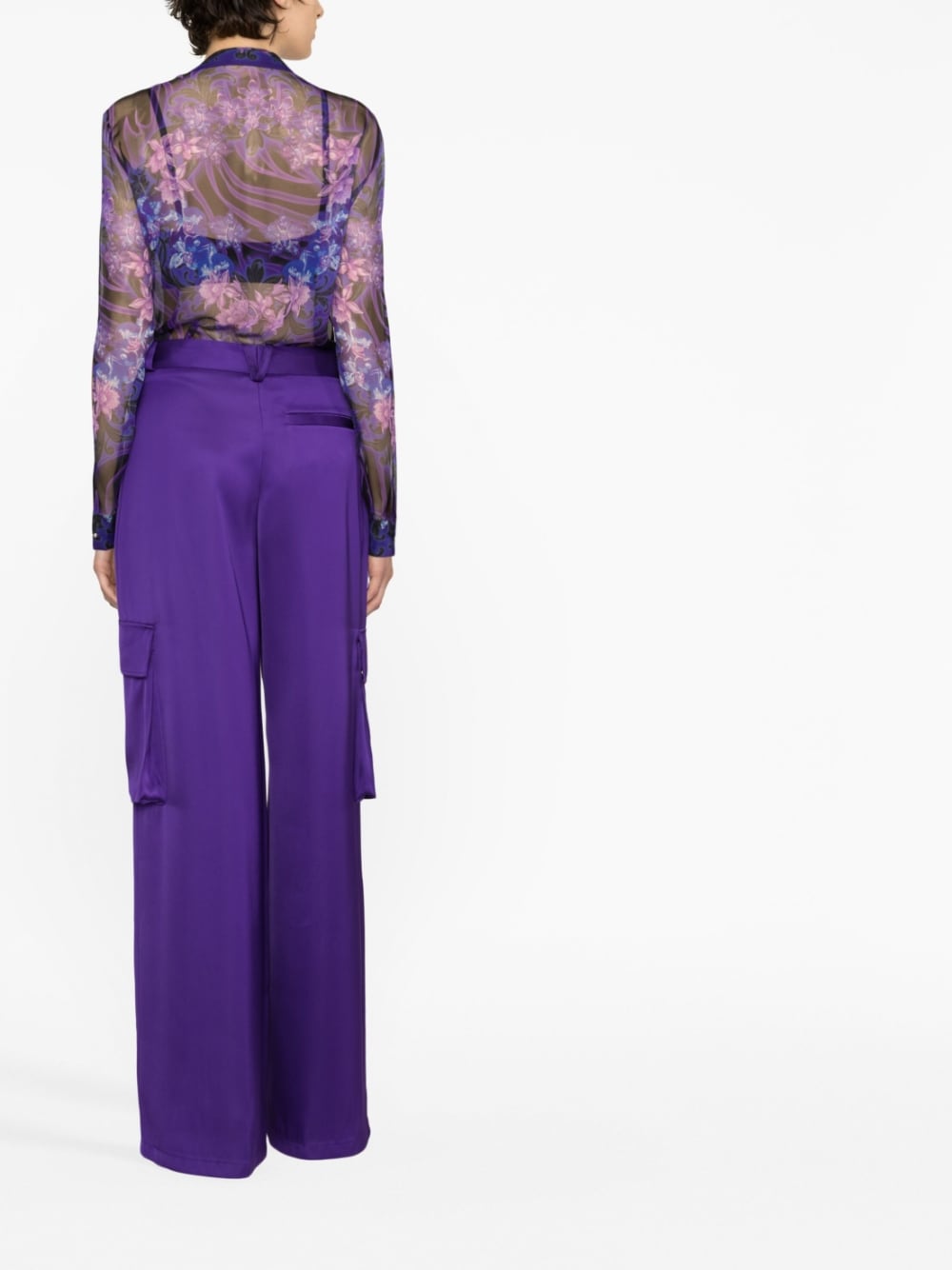 Versace Trousers Purple