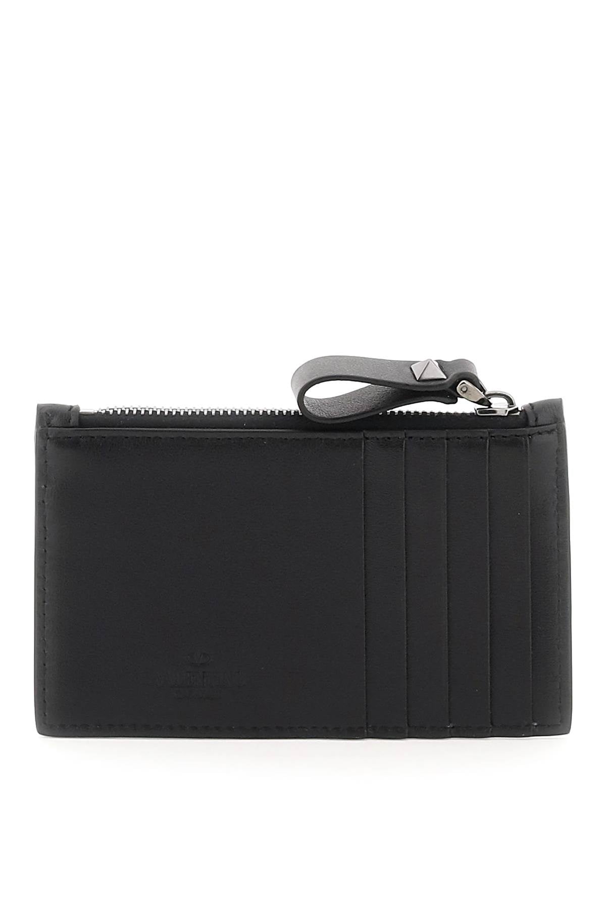 Valentino garavani zippered card holder