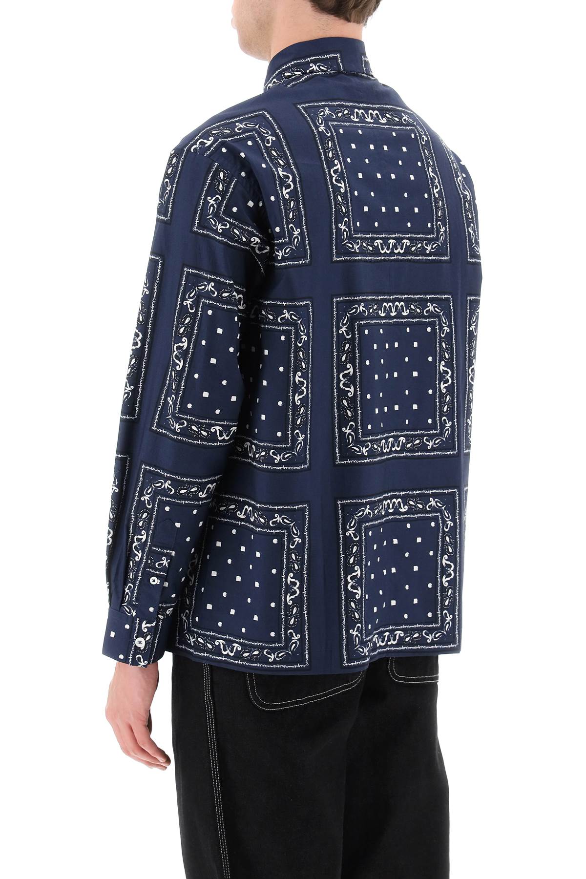 Jacquemus 'la chemise baou' paisley printed shirt