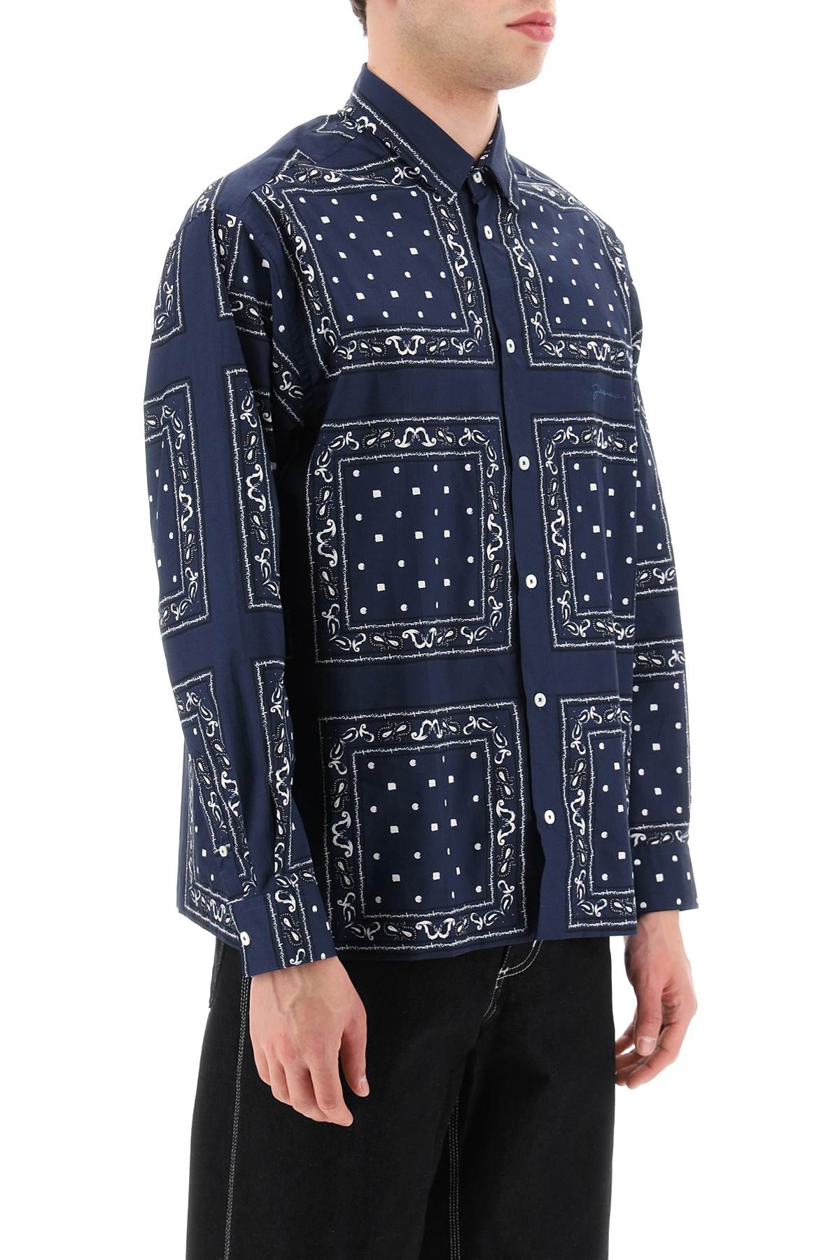 Jacquemus 'la chemise baou' paisley printed shirt