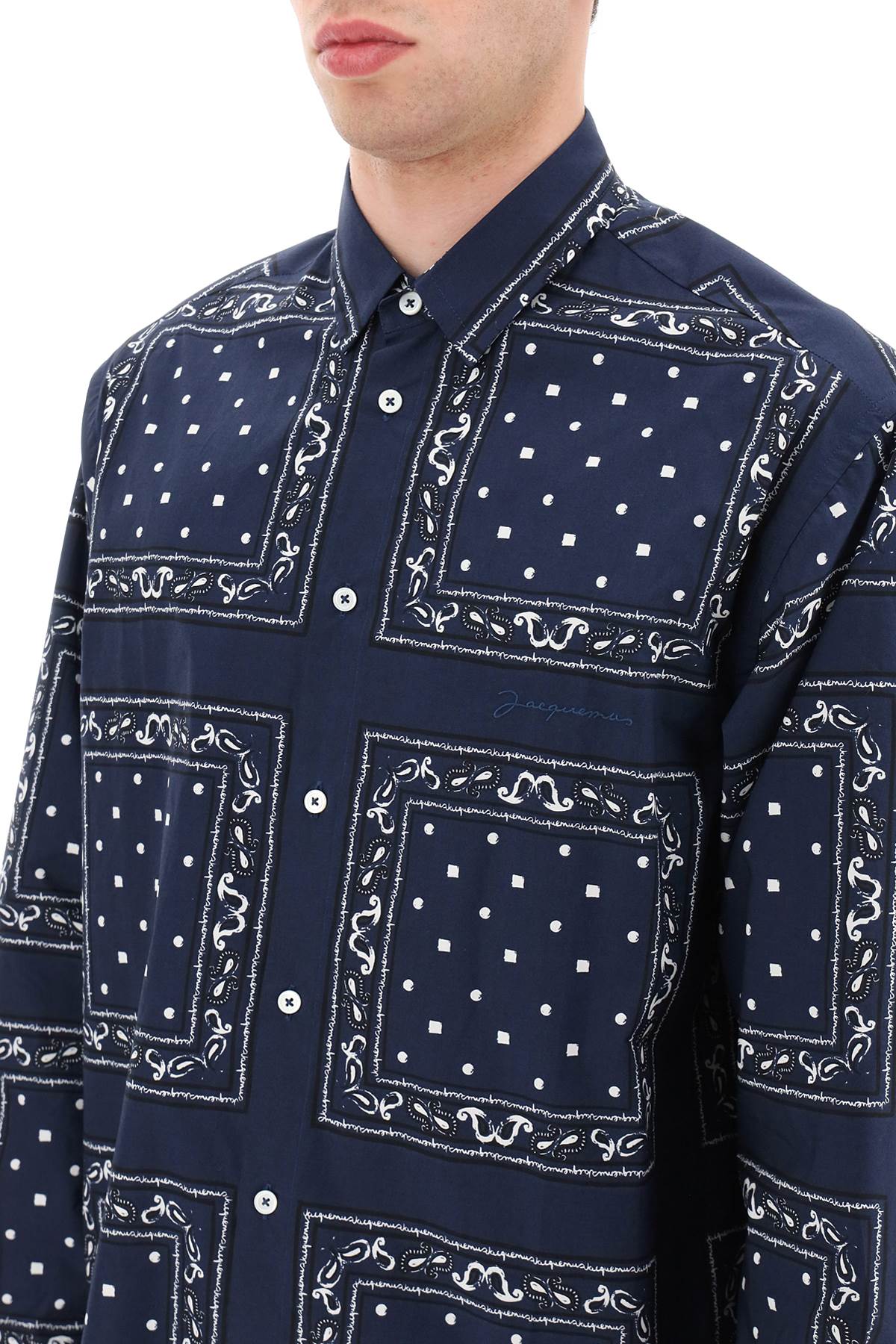 Jacquemus 'la chemise baou' paisley printed shirt