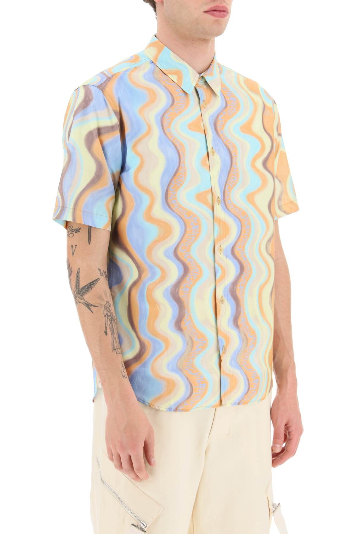 Jacquemus short sleeved shirt 'la chemise melo'