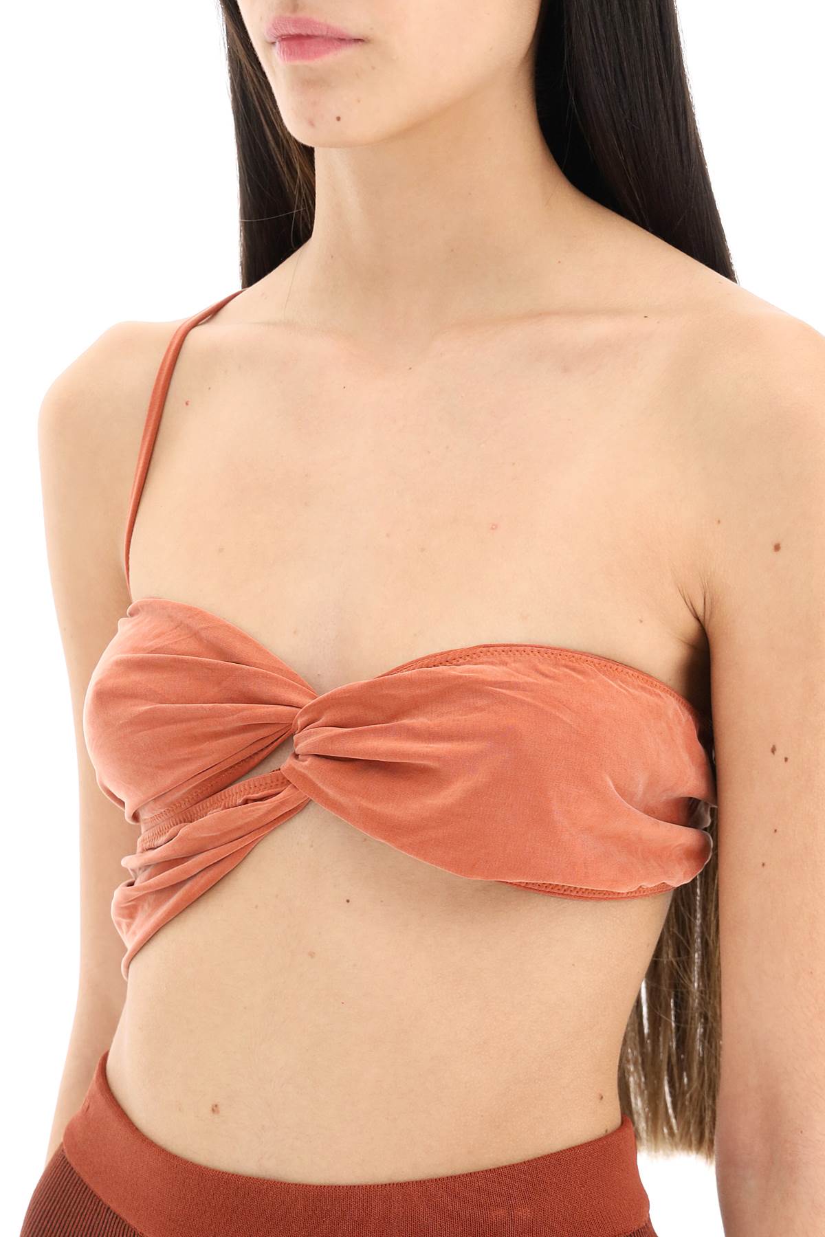 Jacquemus 'le bandeau espelho' bralette top