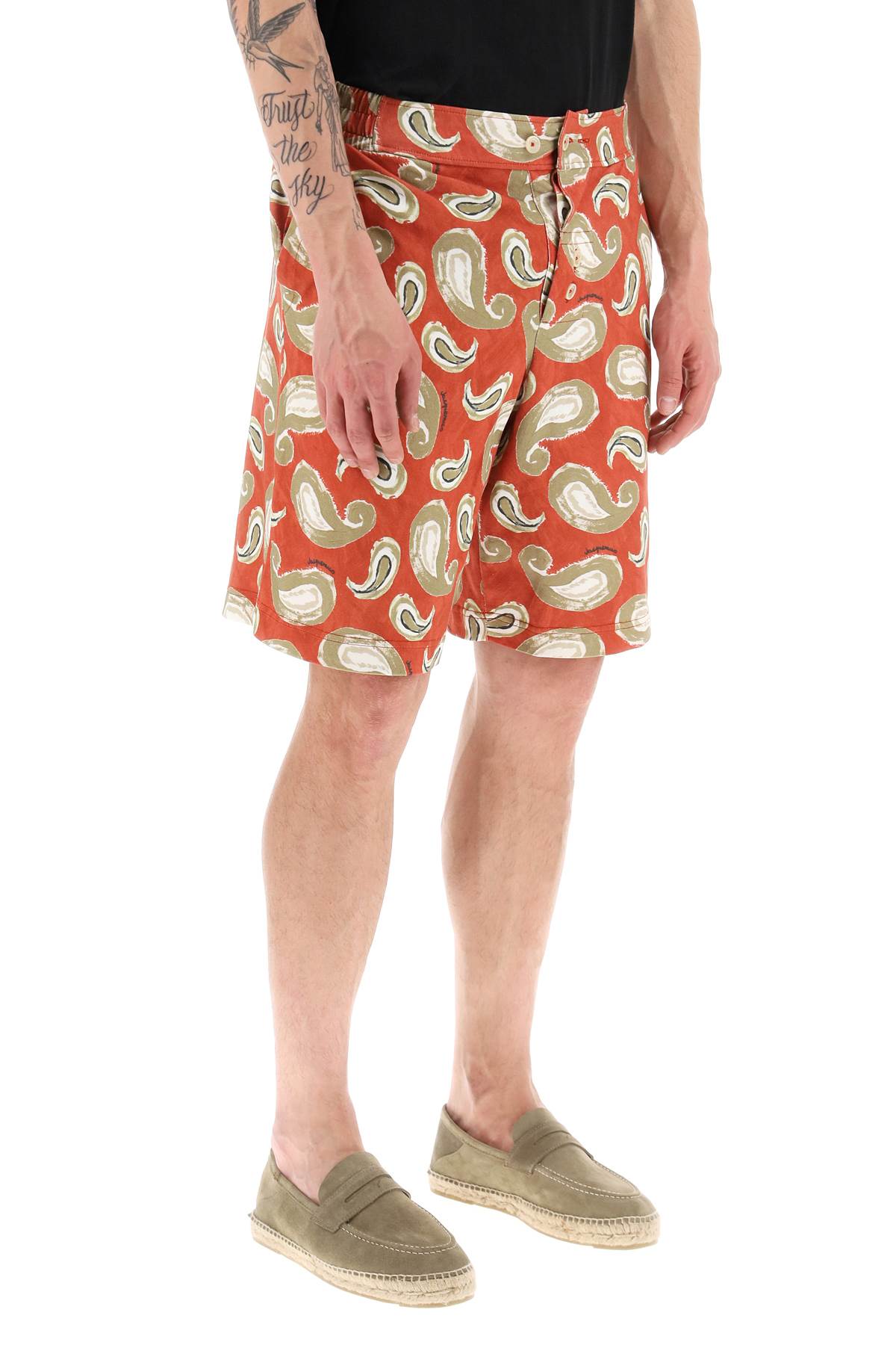 Jacquemus 'le short pingo' printed shorts