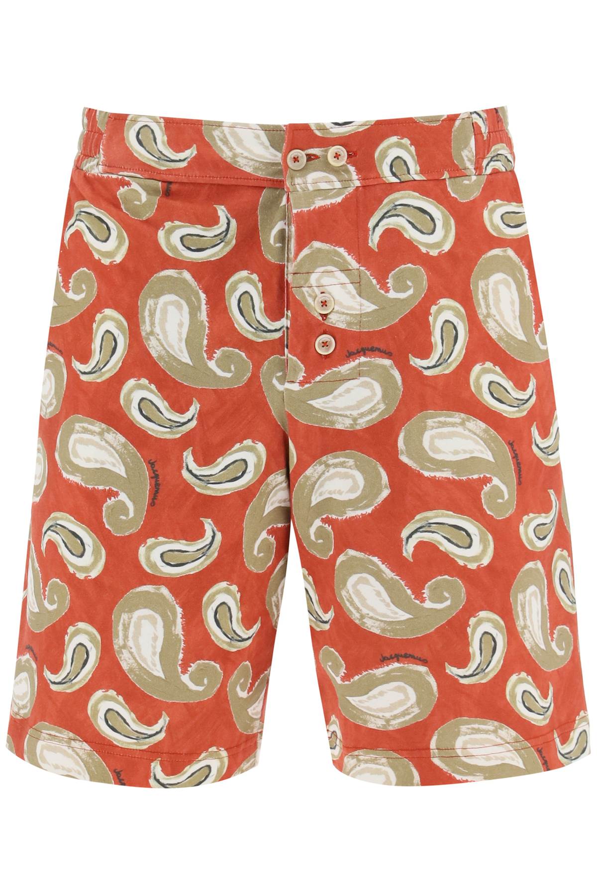 Jacquemus 'le short pingo' printed shorts