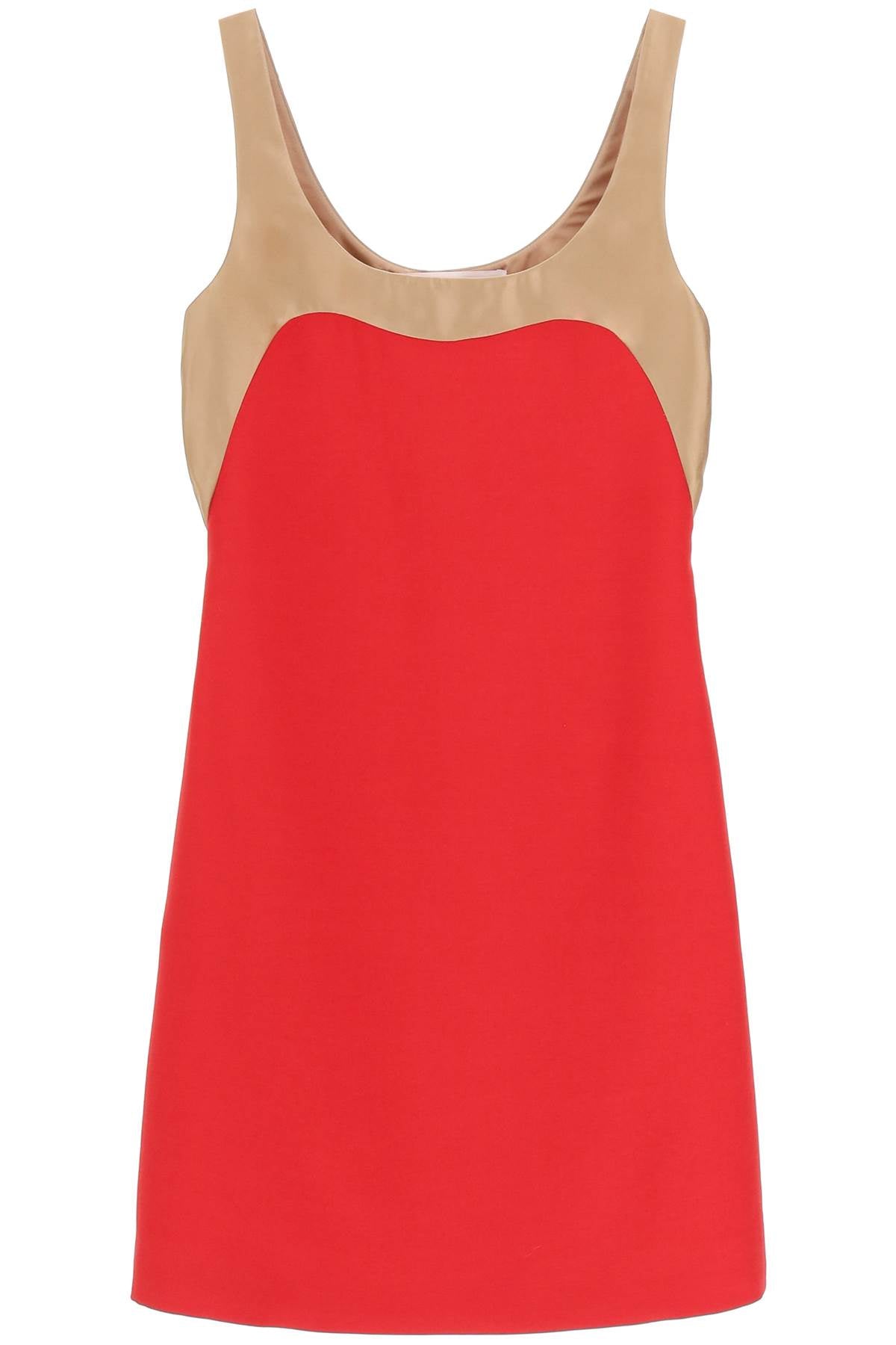 Valentino crepe couture sleeveless pencil dress