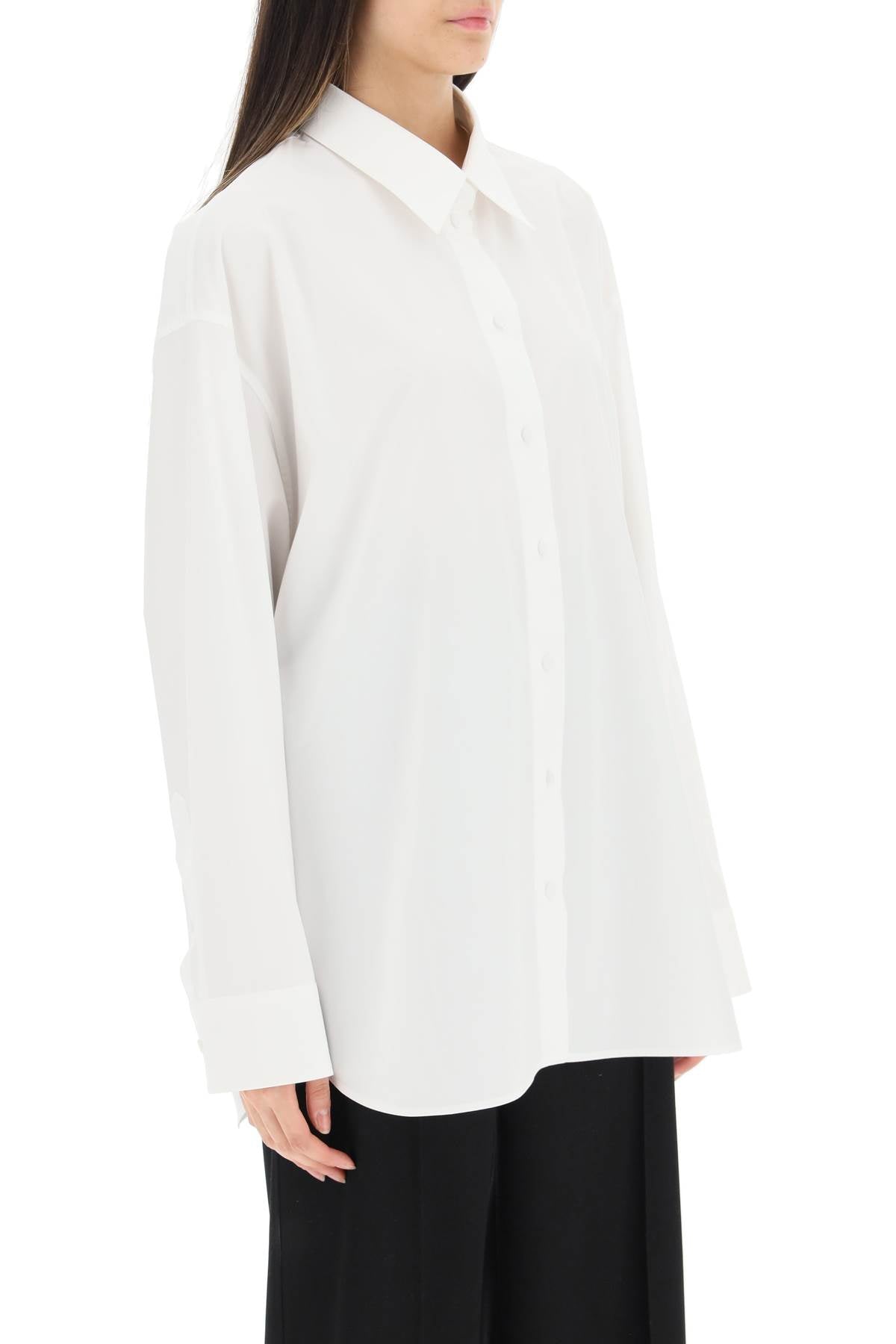 Valentino popline oversize shirt