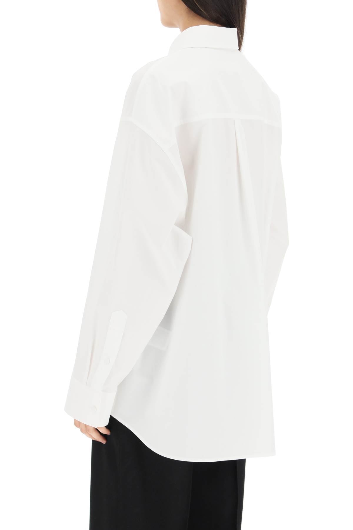 Valentino popline oversize shirt