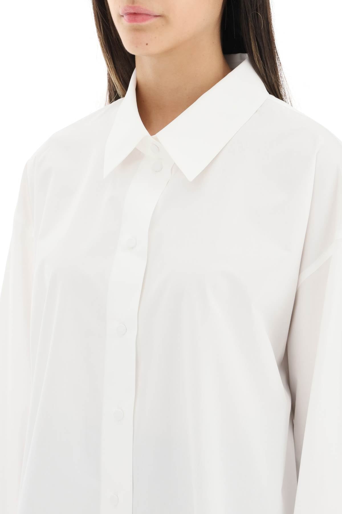 Valentino popline oversize shirt