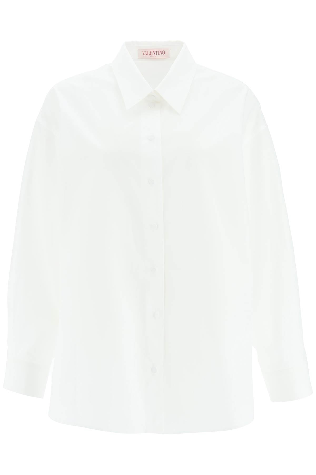 Valentino popline oversize shirt