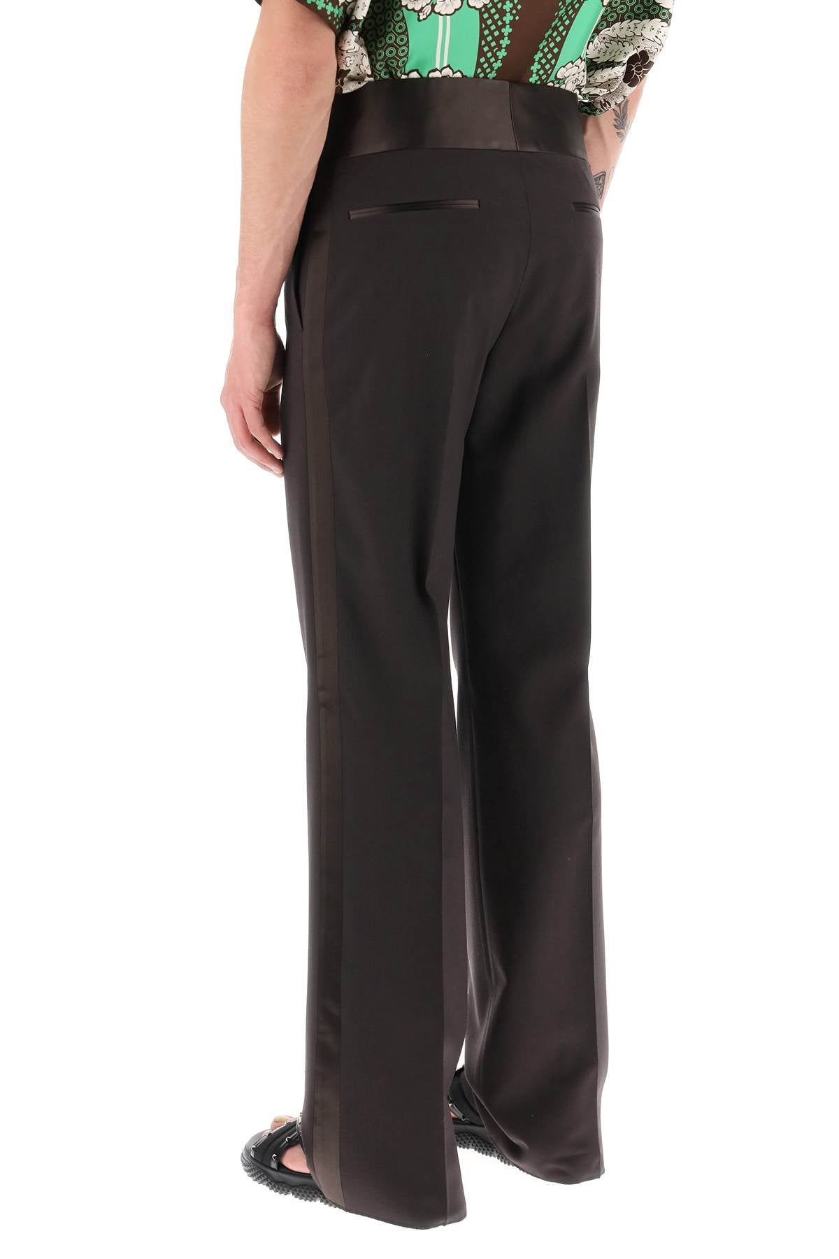 Valentino wool tuxedo trousers