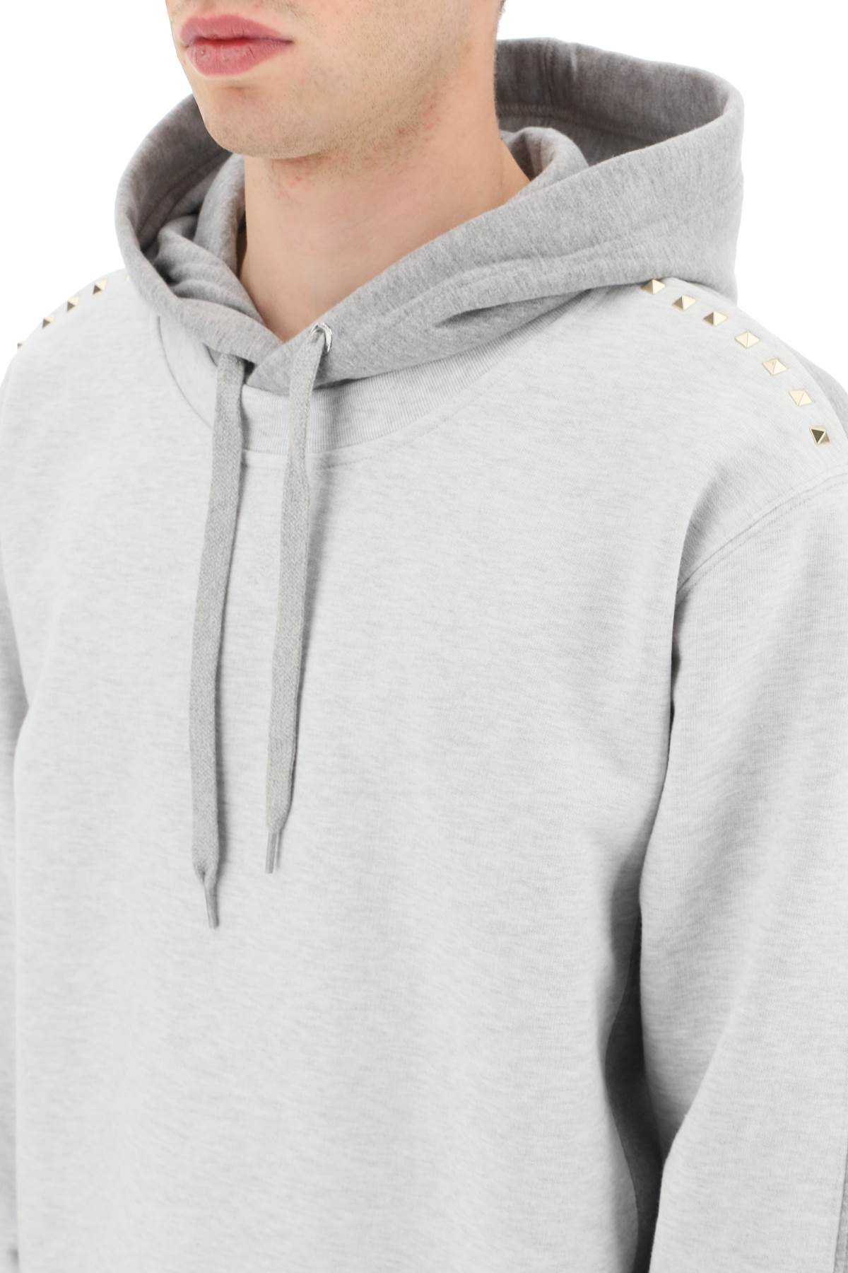 Valentino rockstud untitled studs hoodie