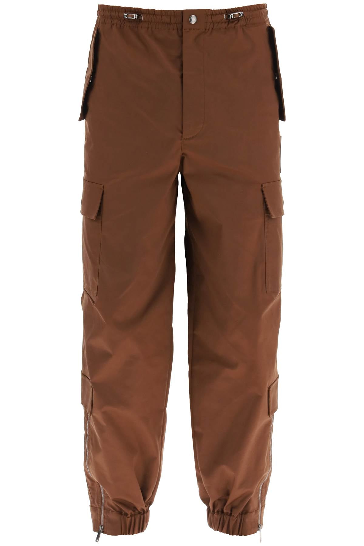 Valentino cargo pants with zippered ankle