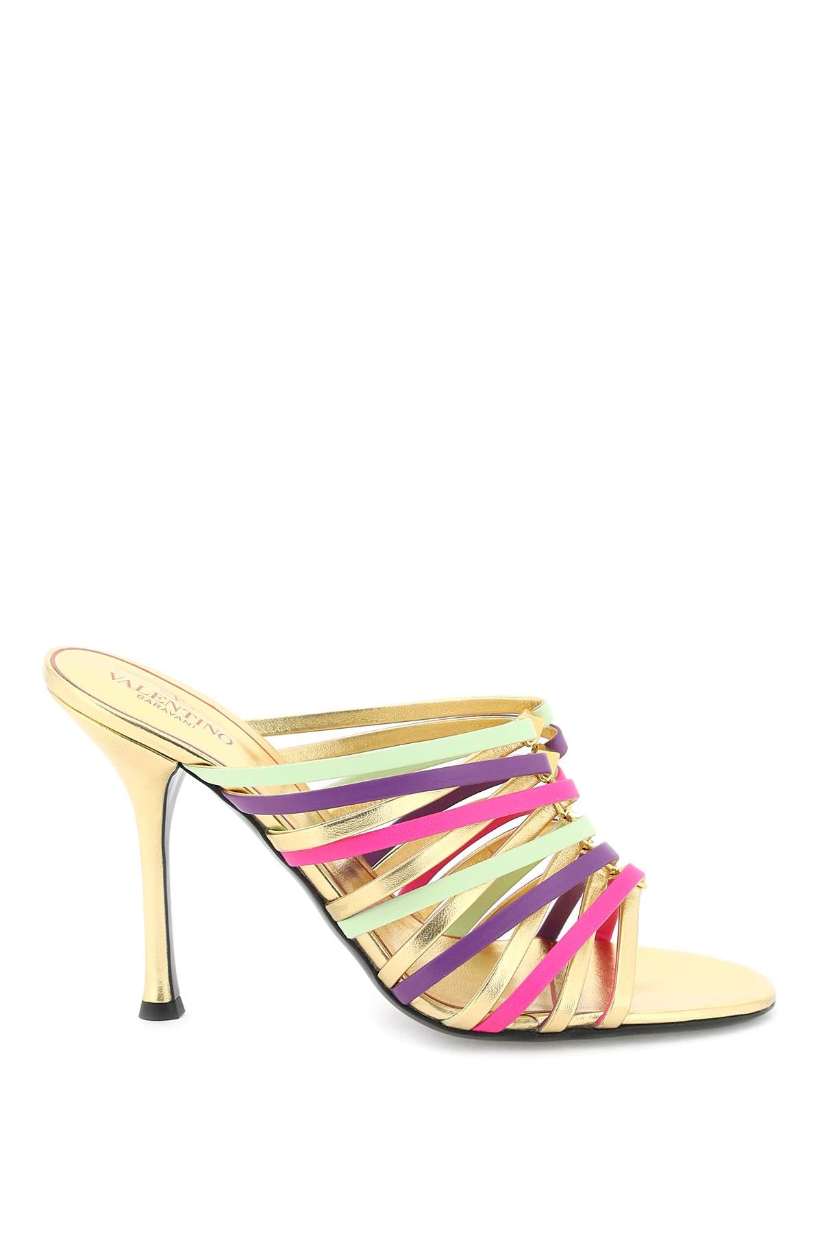 Valentino garavani 'rockstud strappy' mules