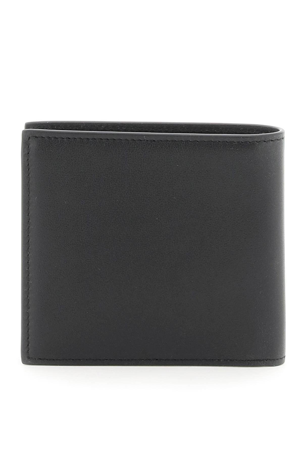 Valentino garavani bifold leather wallet