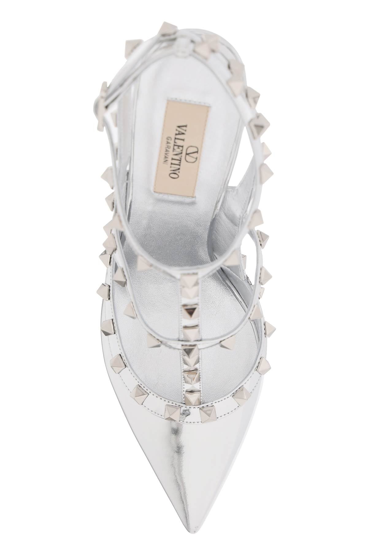 Valentino garavani laminated leather 'rockstud' pumps