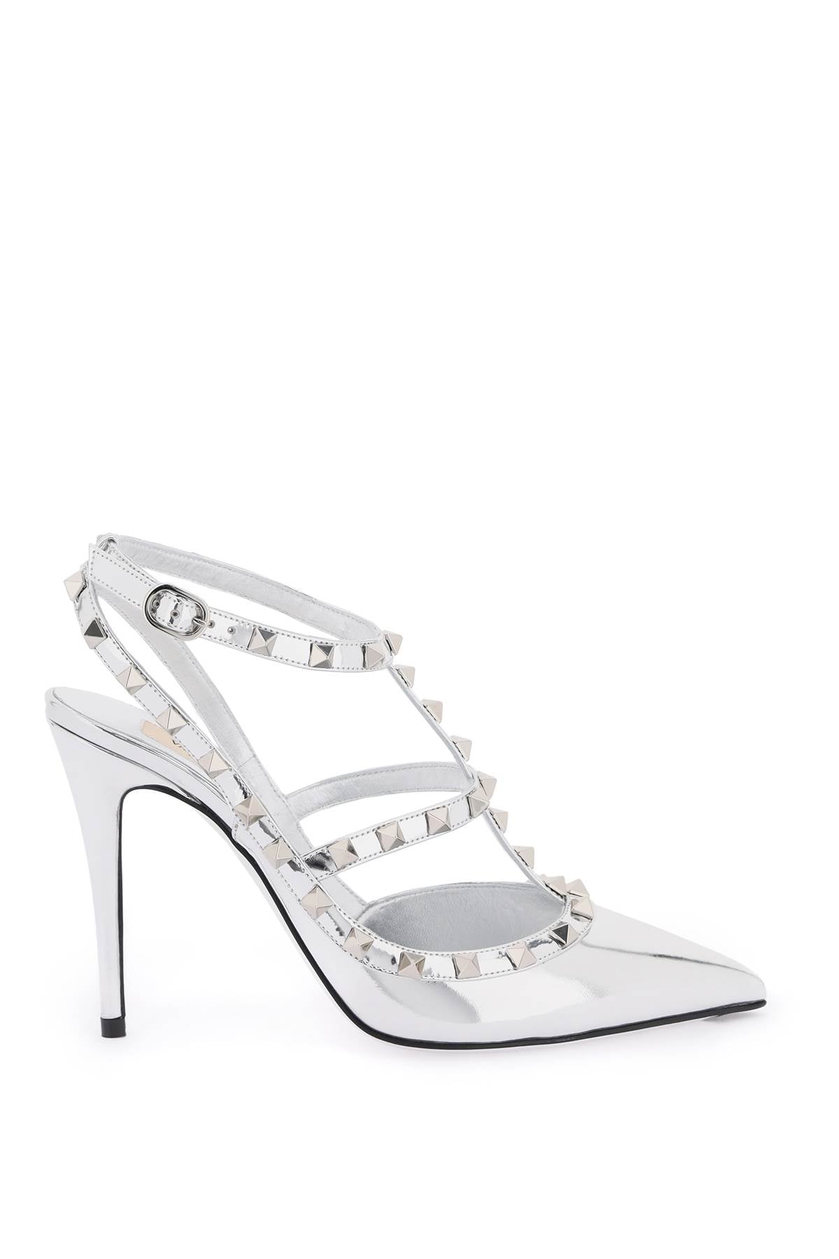 Valentino garavani laminated leather 'rockstud' pumps