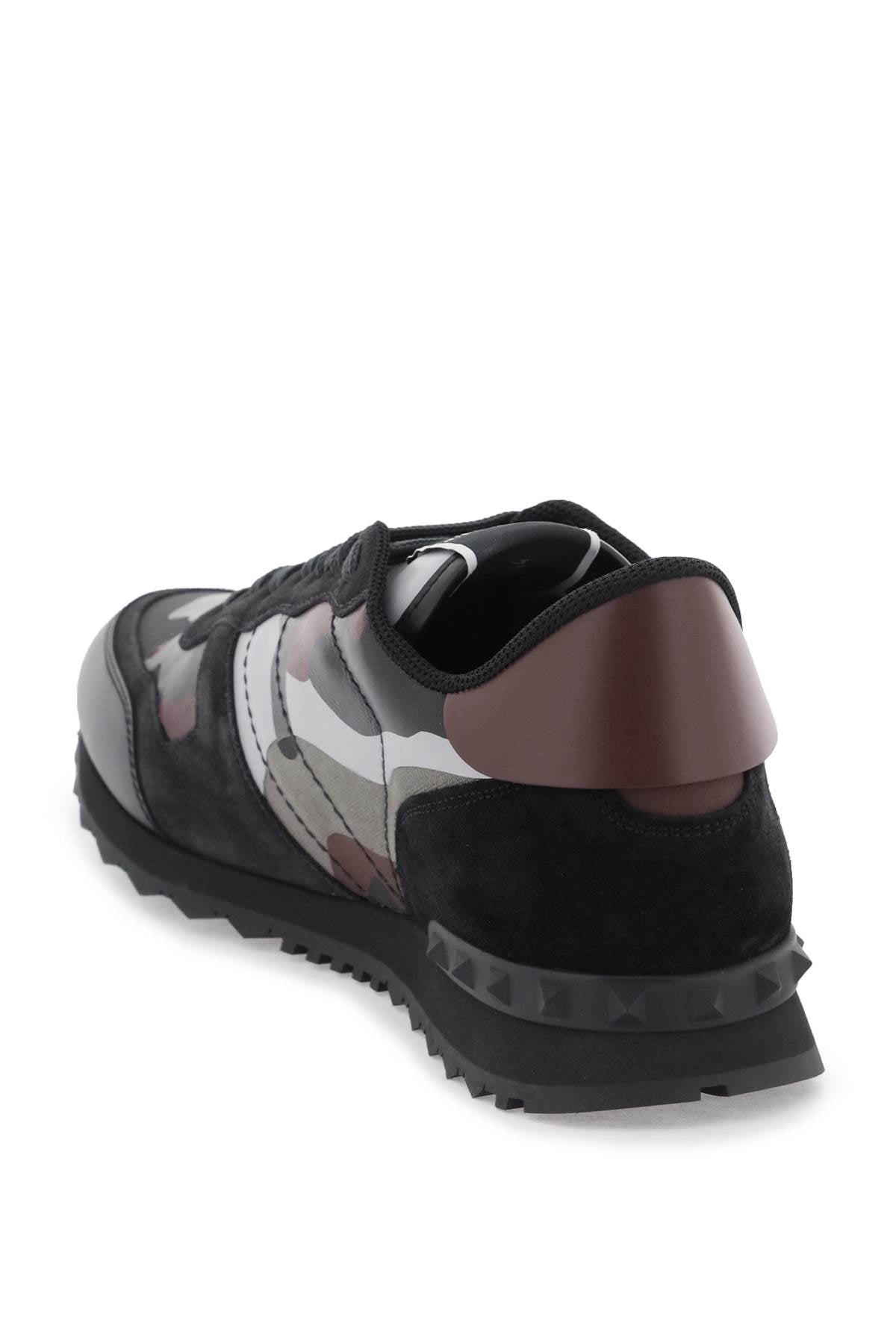 Valentino garavani camouflage rockrunner sneakers