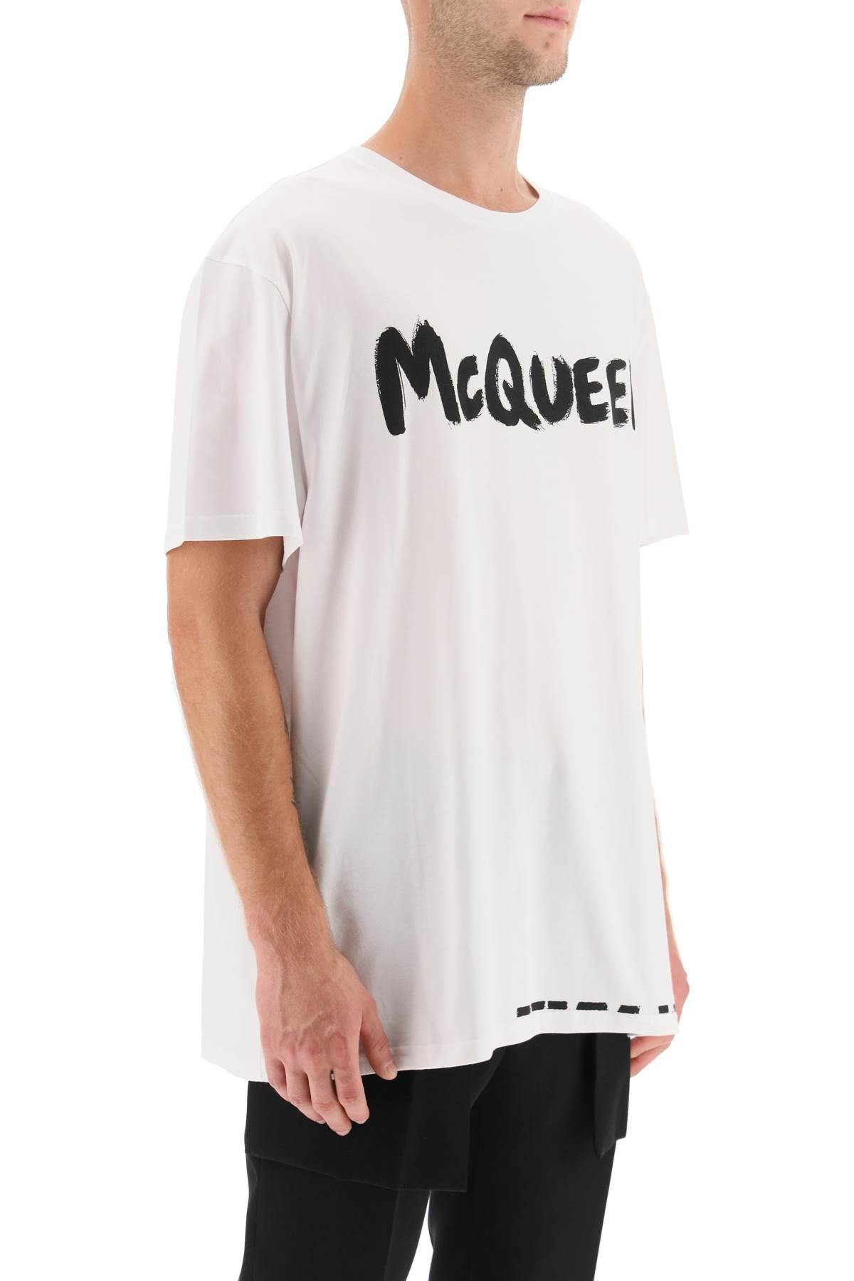 Alexander mcqueen mcqueen graffiti t-shirt