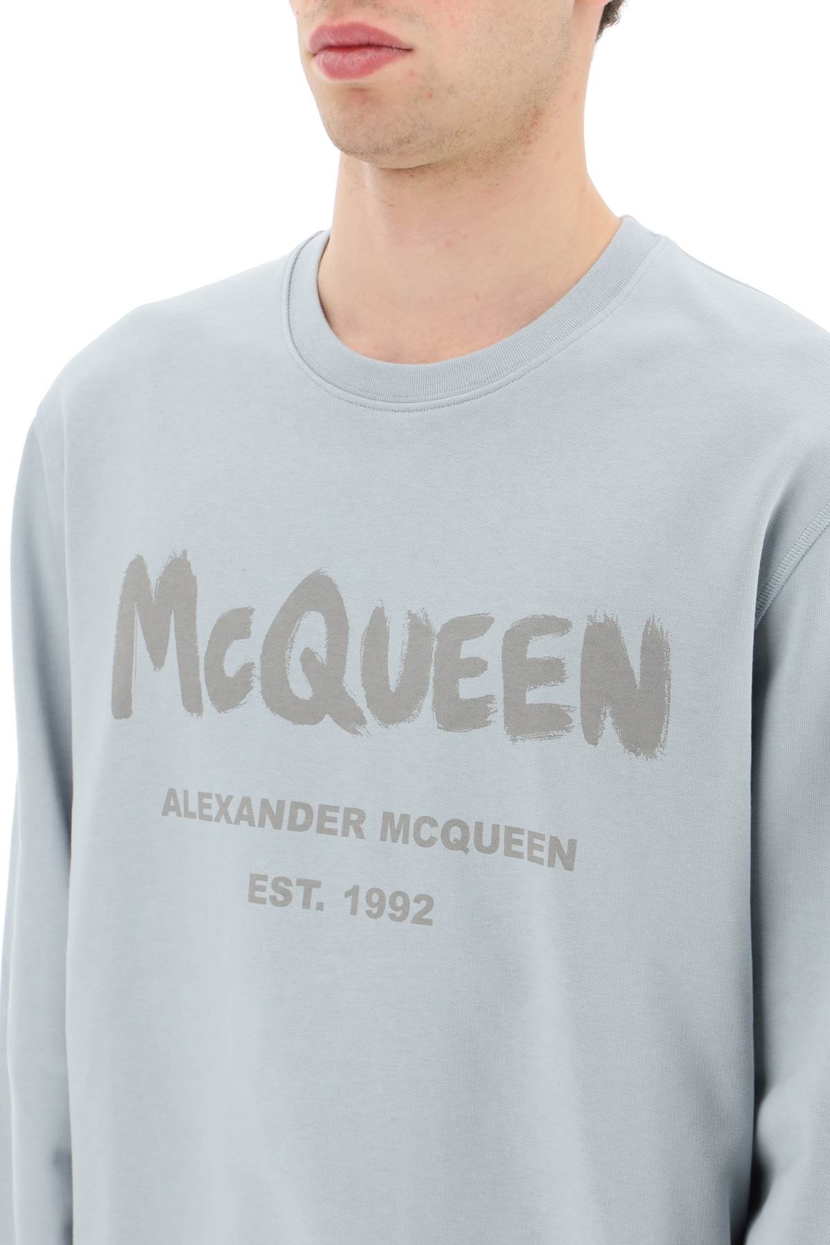 Alexander mcqueen graffiti sweatshirt