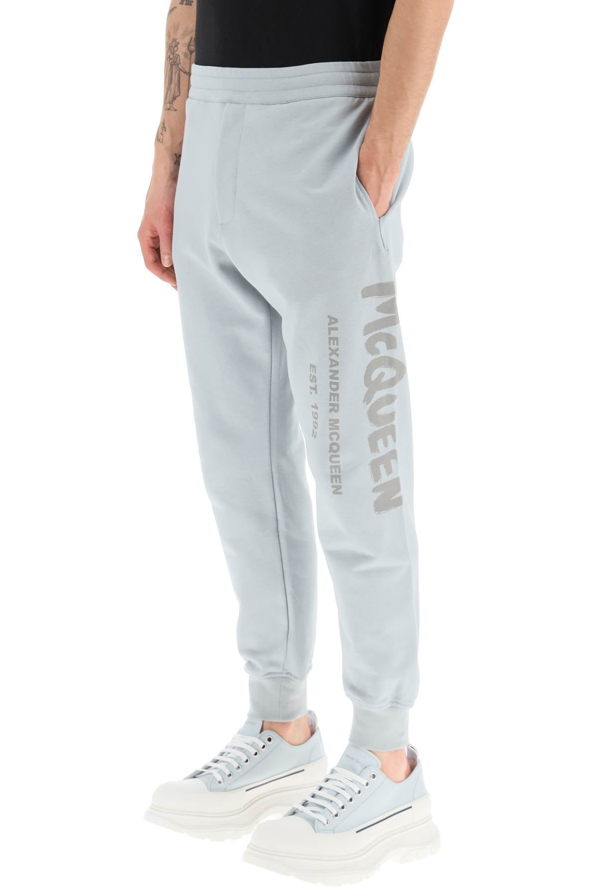 Alexander mcqueen mcqueen graffiti sweatpants