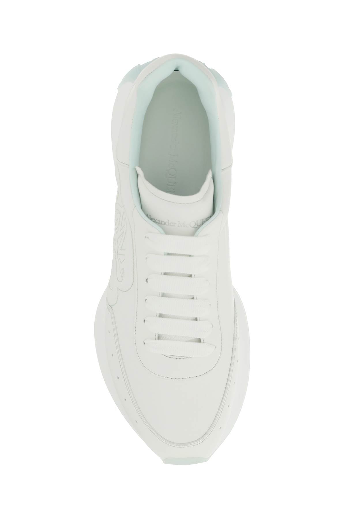 Alexander mcqueen 'sprint runner' leather sneakers