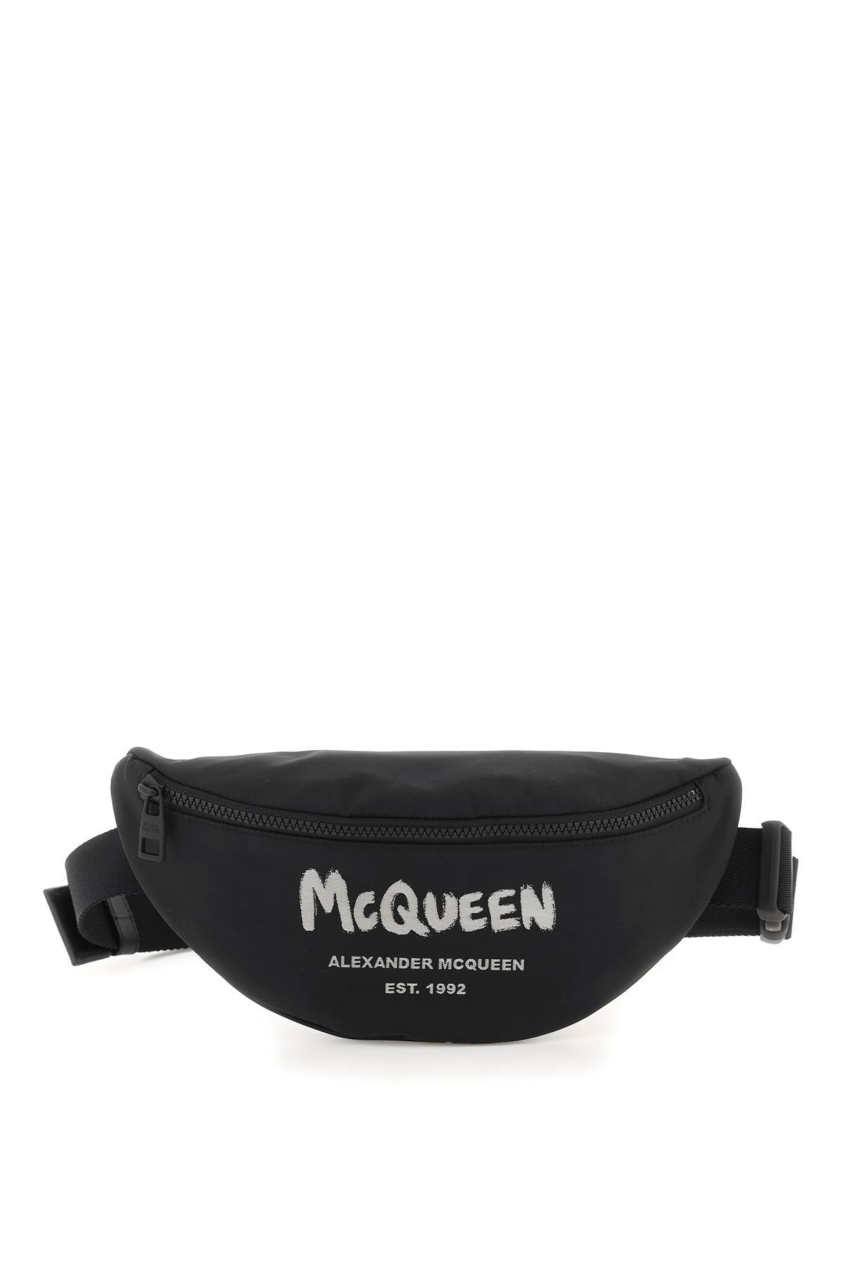 Alexander mcqueen graffiti nylon beltpack