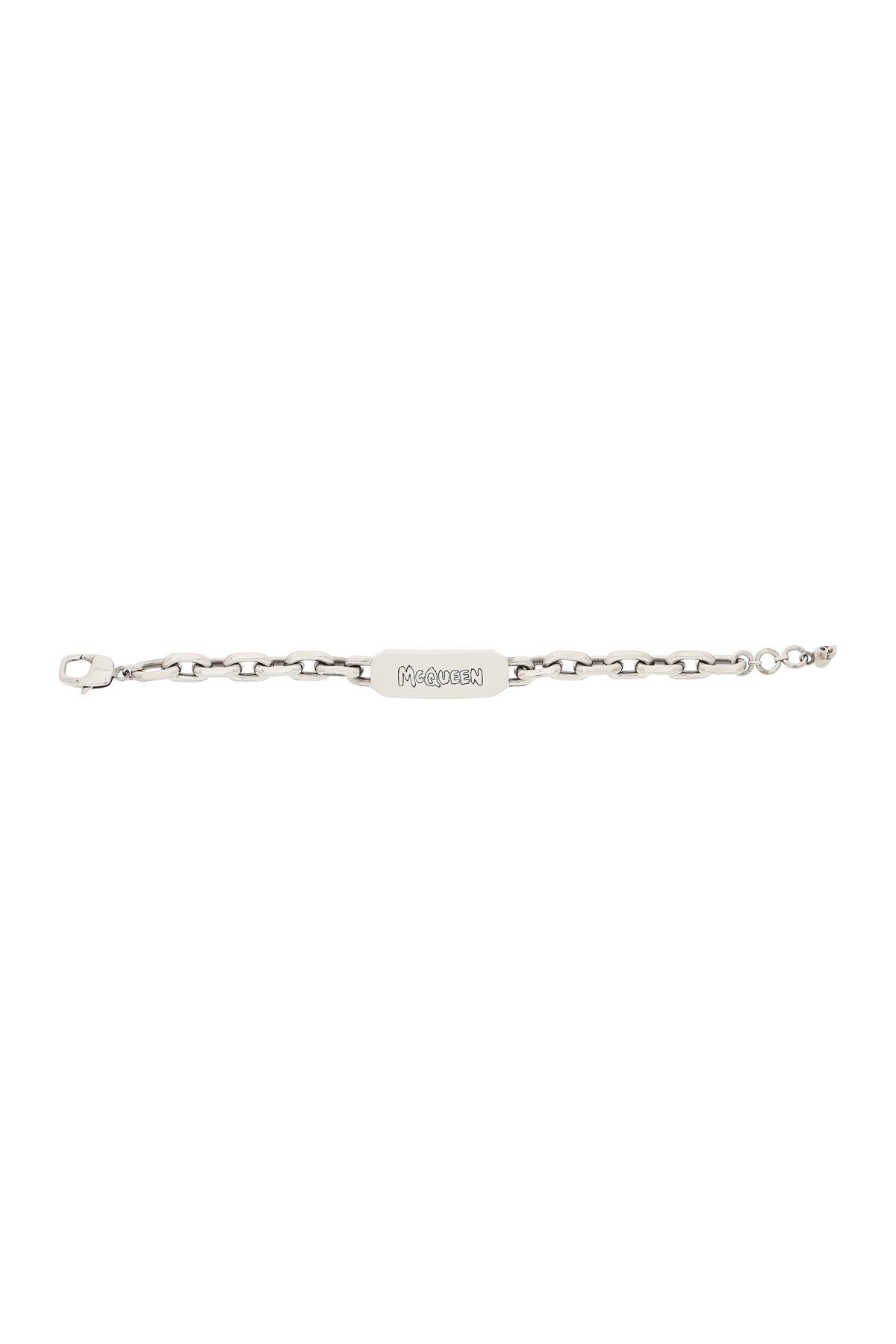 Alexander mcqueen graffiti tag bracelet