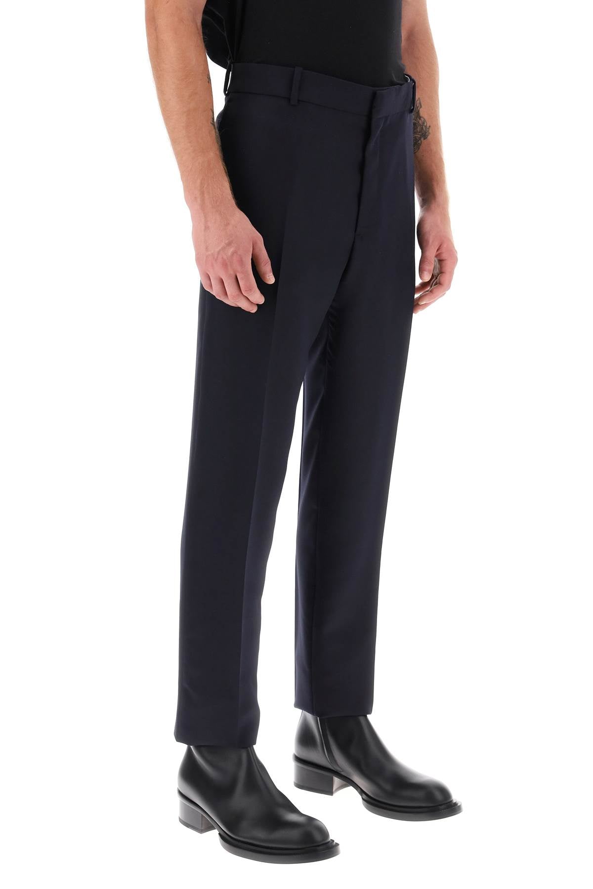 Alexander mcqueen tailoring cigarette pants