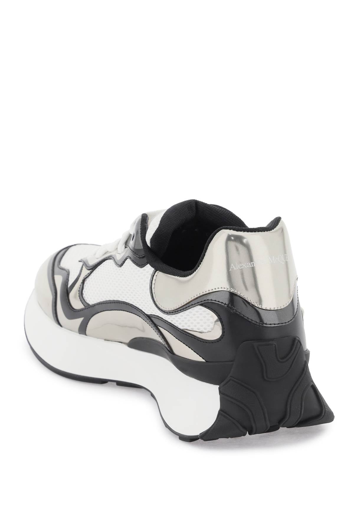 Alexander mcqueen leather sprint runner sneakers