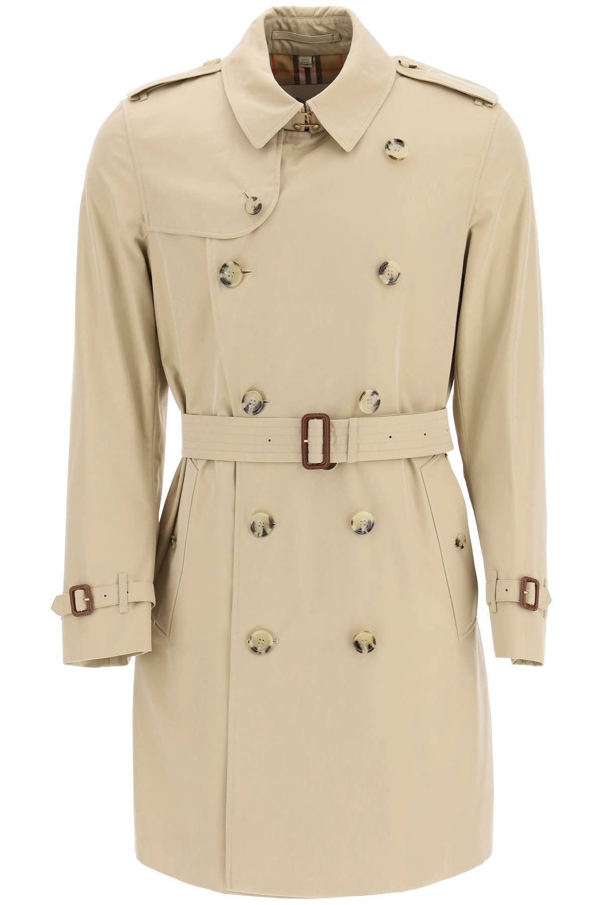 Burberry kensington midi trench coat