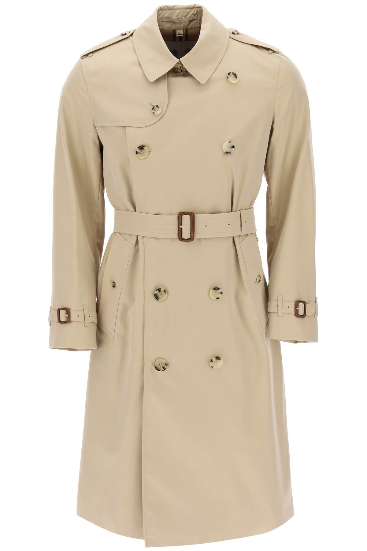 Burberry long kensington heritage trench coat