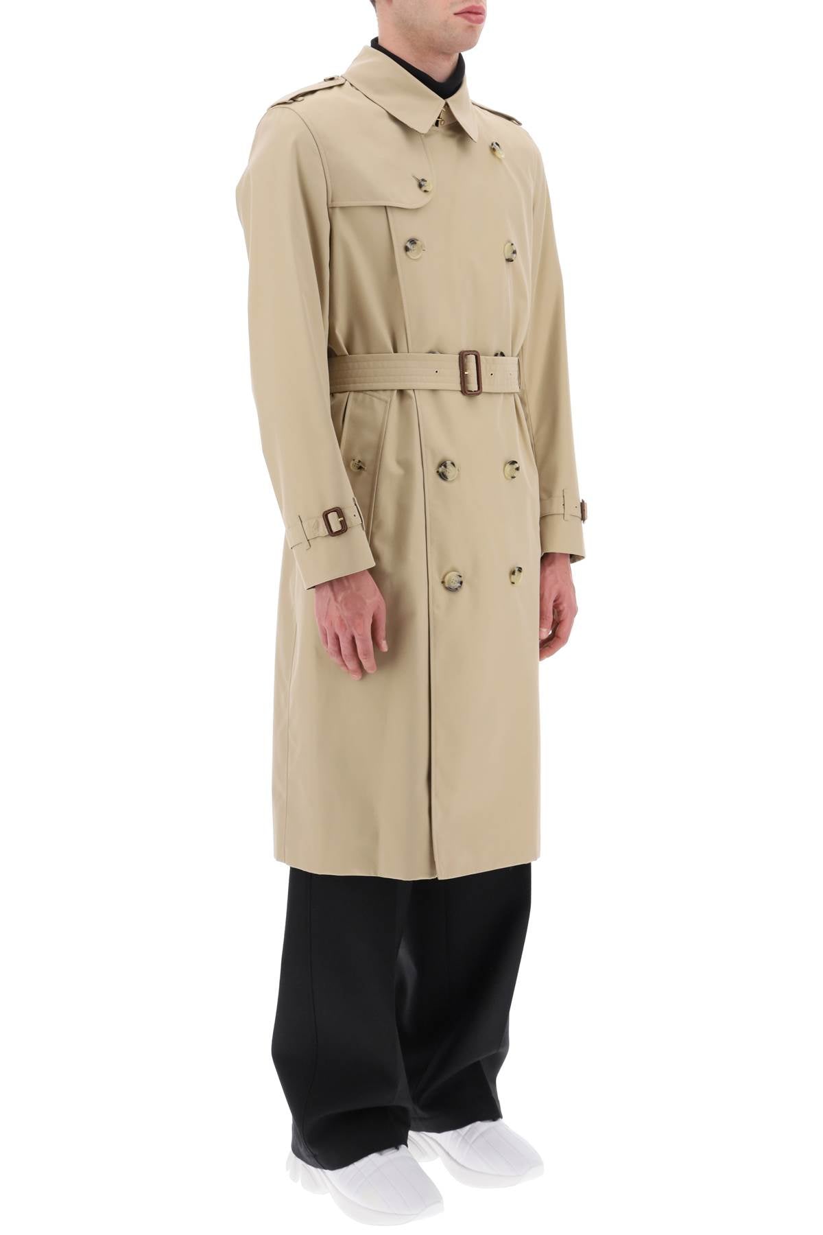 Burberry long kensington heritage trench coat