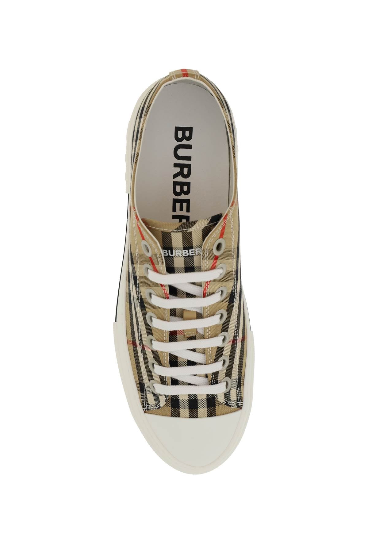 Burberry vintage check canvas sneakers