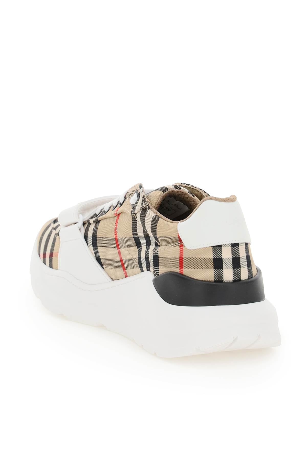 Burberry check sneakers