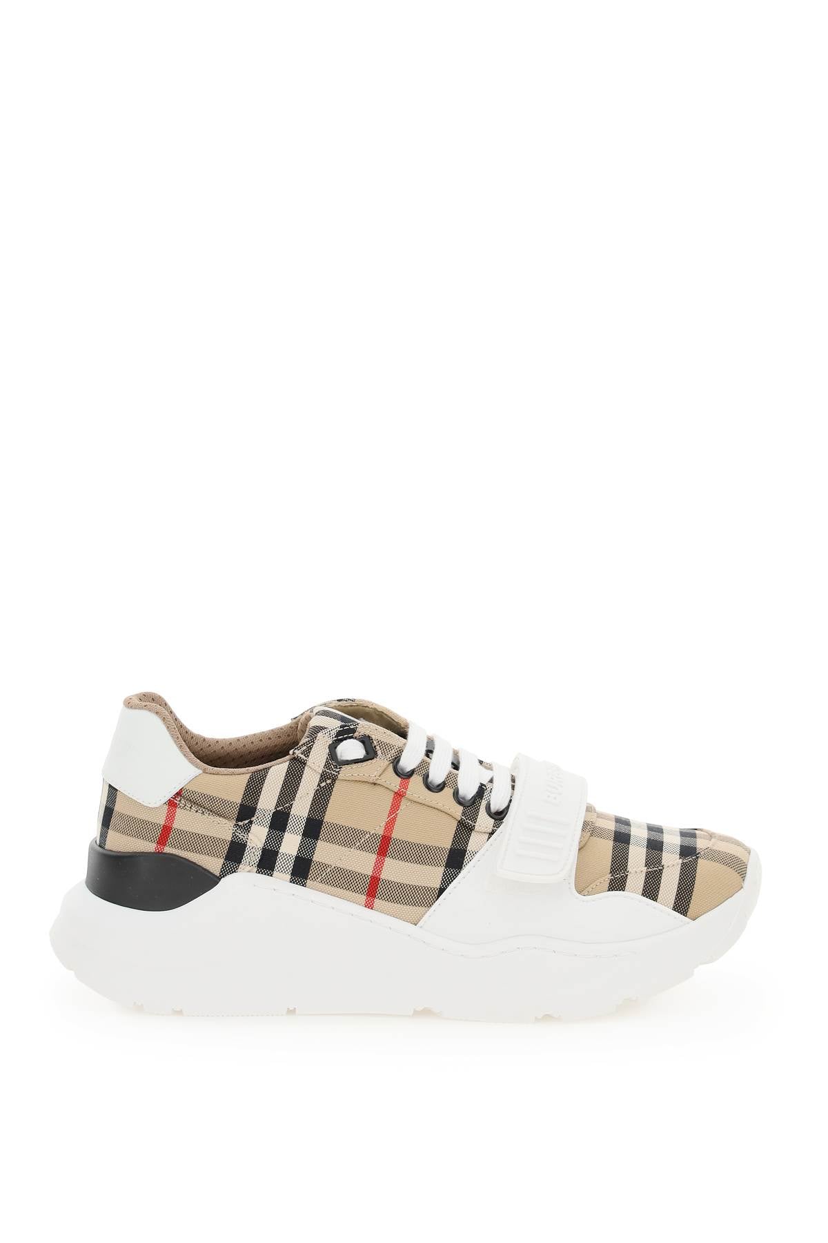 Burberry check sneakers