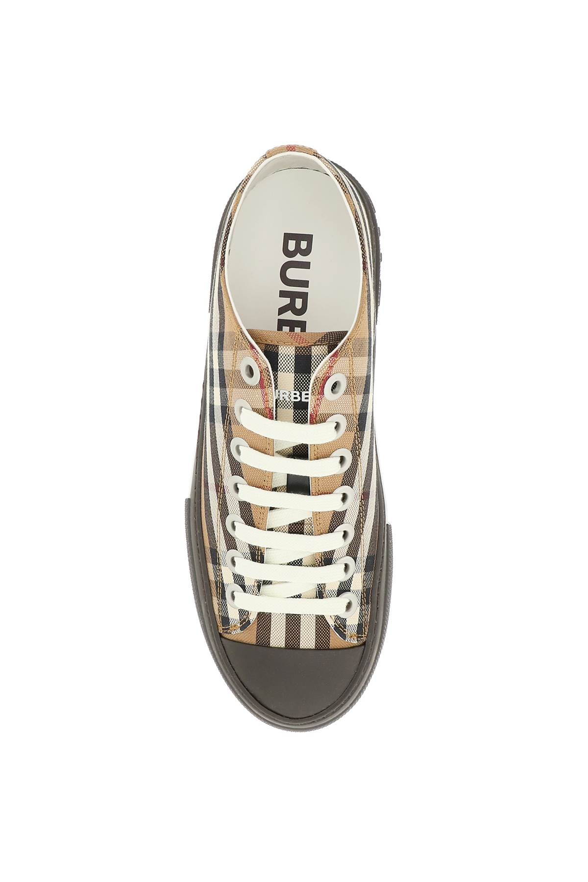 Burberry vintage check cotton sneakers