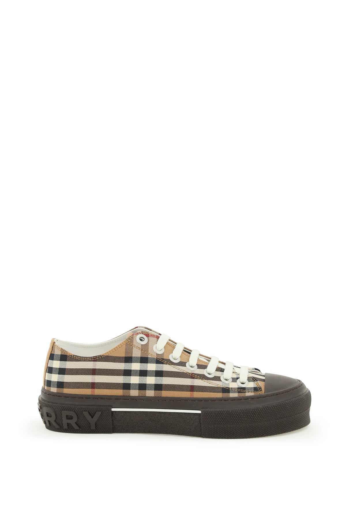 Burberry vintage check cotton sneakers