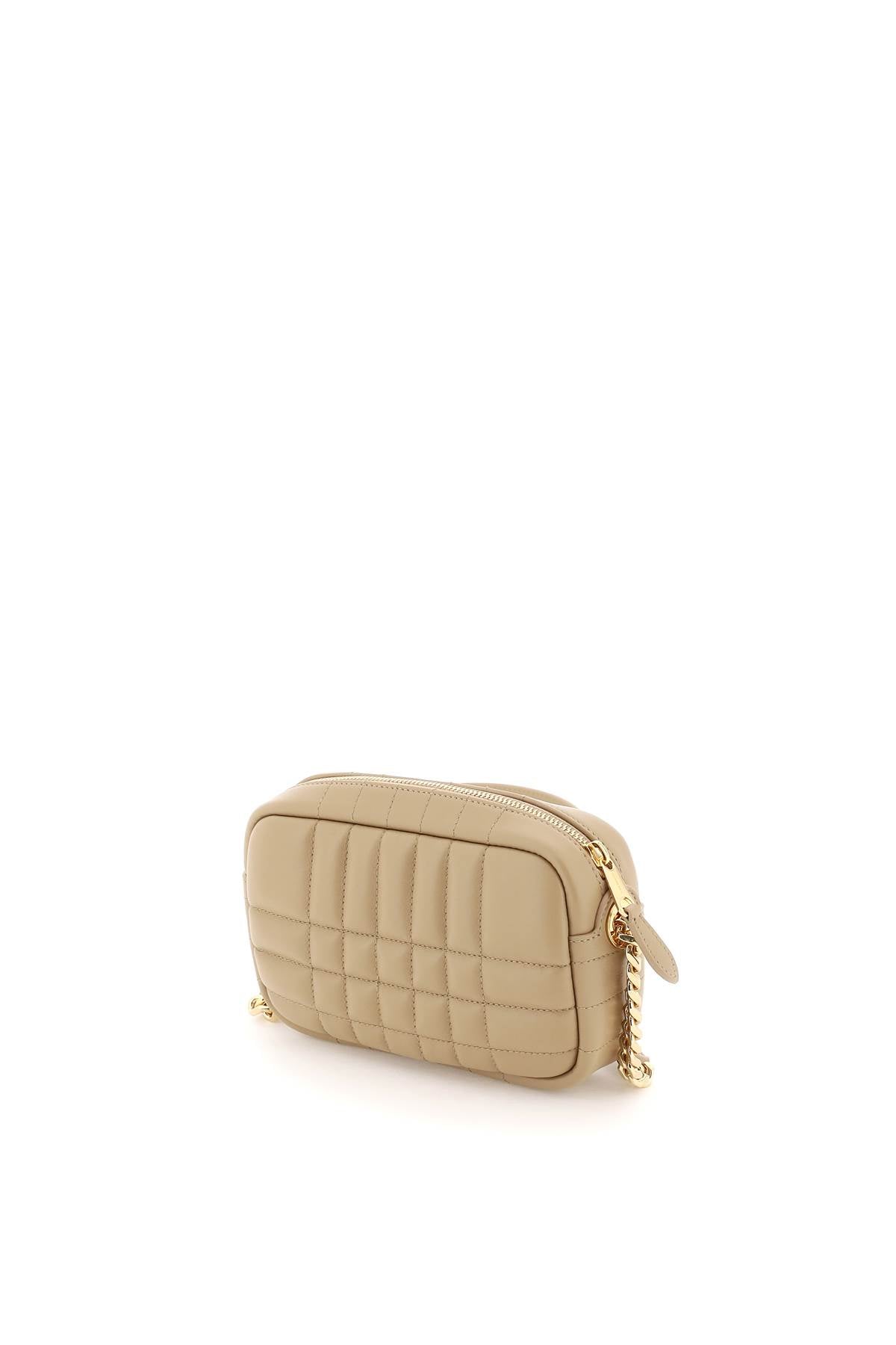 Burberry quilted leather mini 'lola' camera bag