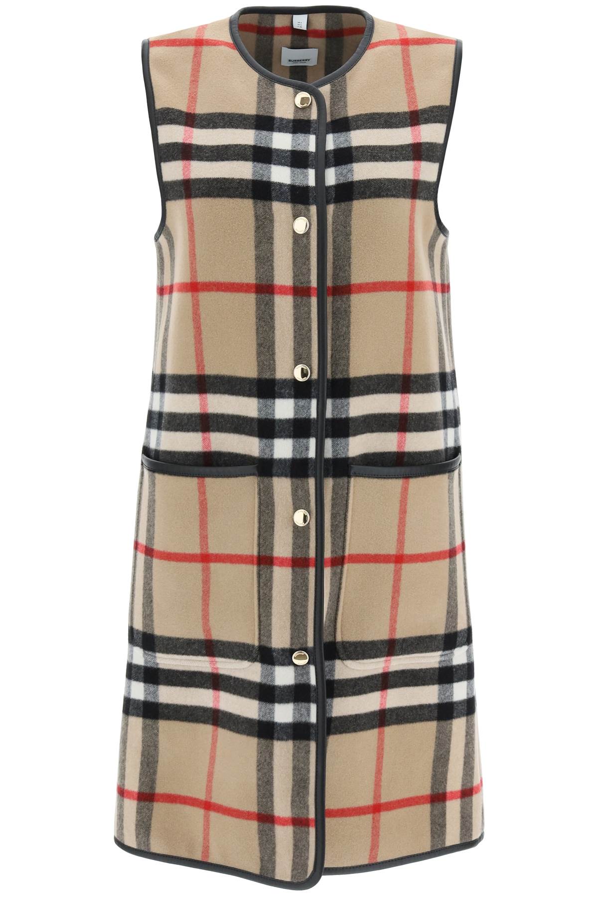 Burberry 'heritage' tartan wool warmer