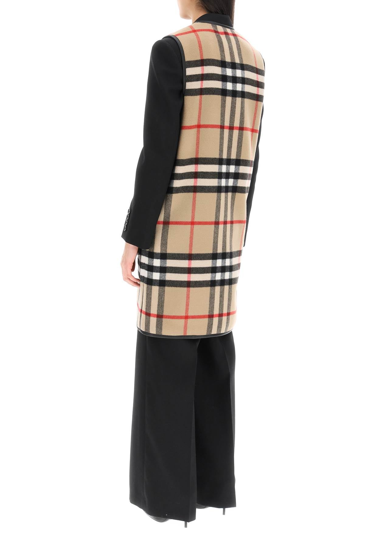 Burberry 'heritage' tartan wool warmer