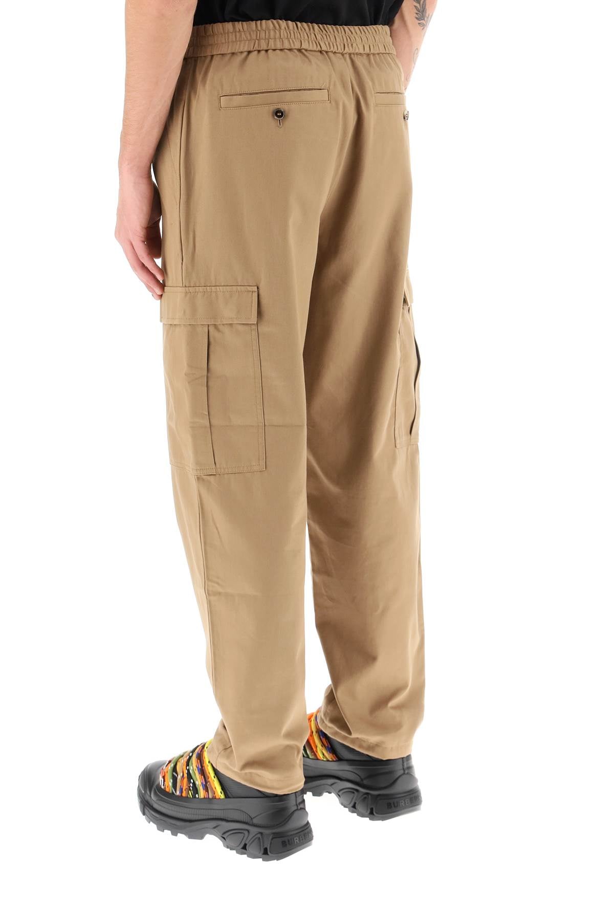 Burberry cotton cargo trousers