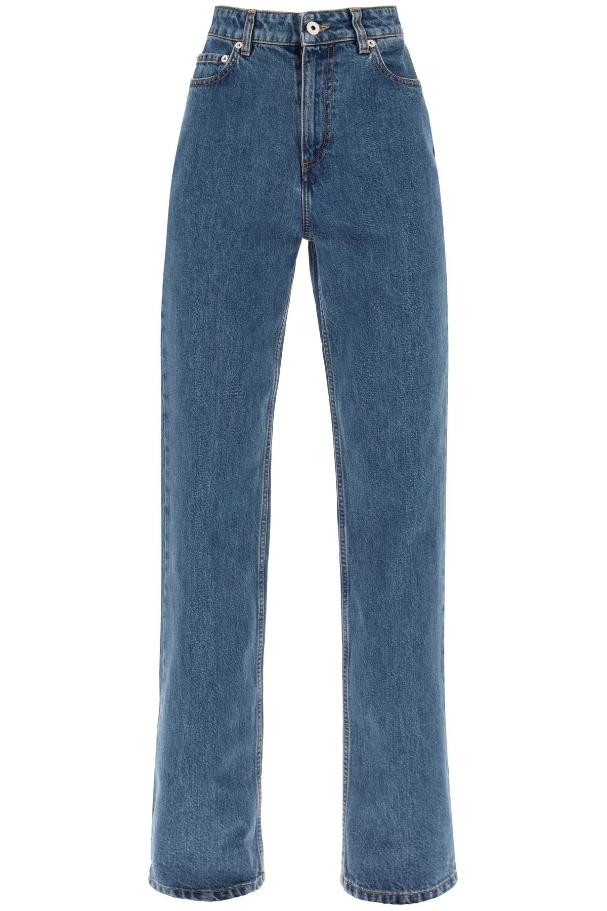 Burberry 'bergen' loose jeans with straight cut