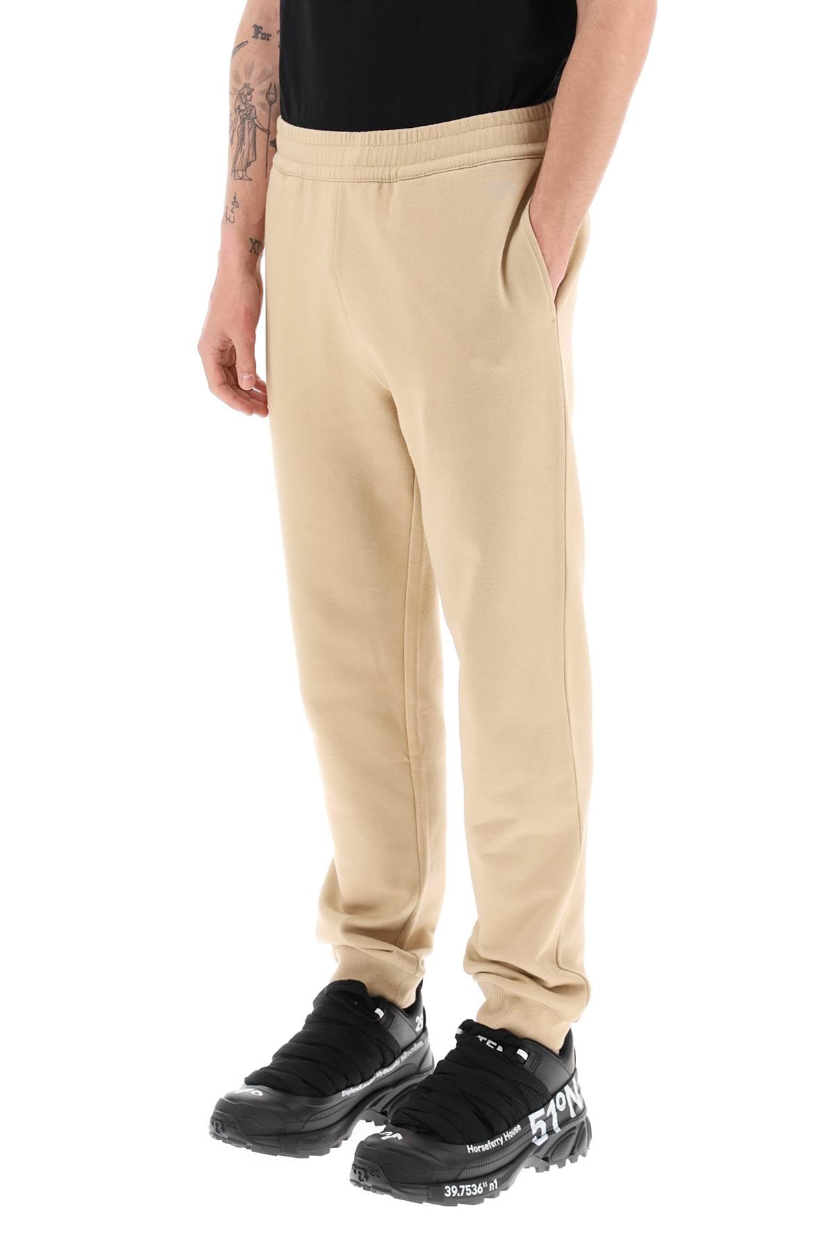 Burberry cotton sweatpants with prorsum label