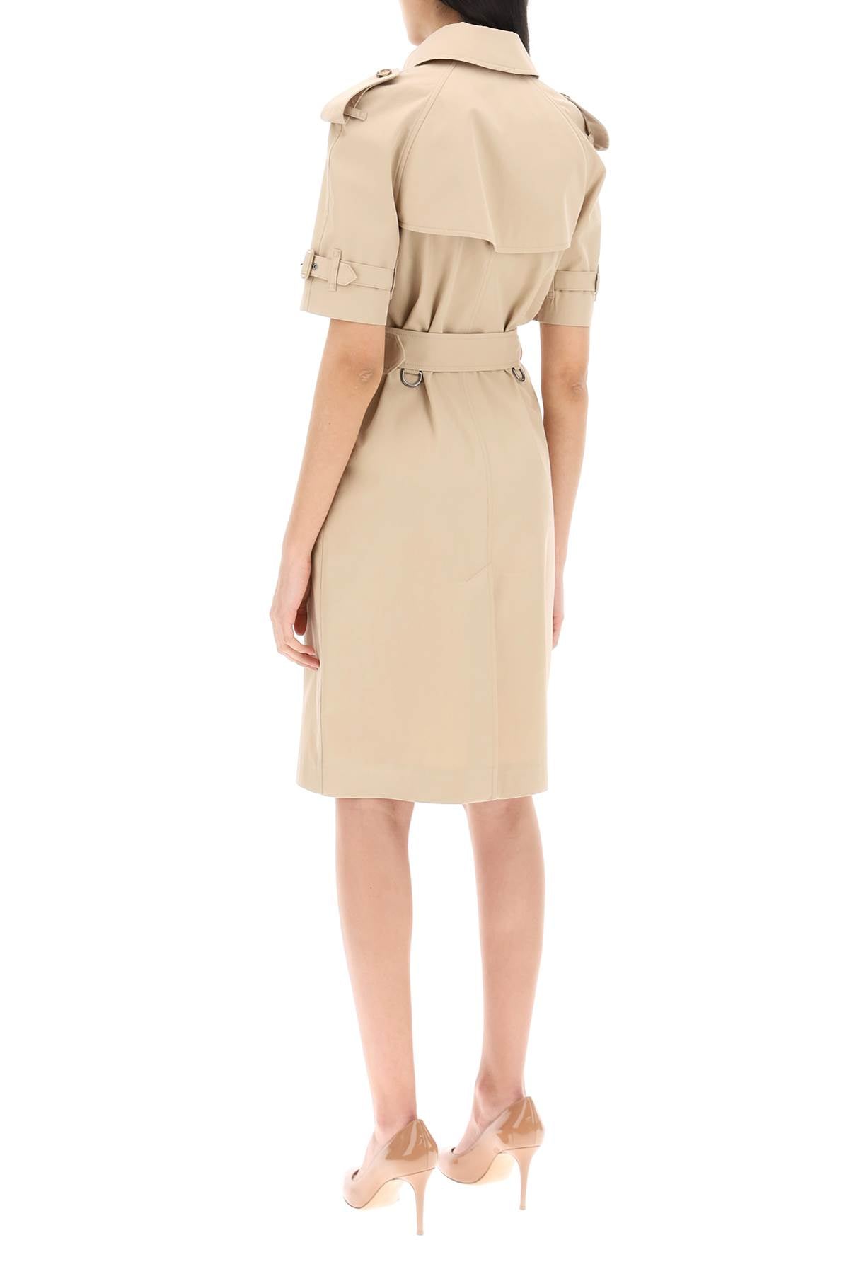 Burberry short sleeve trench coat