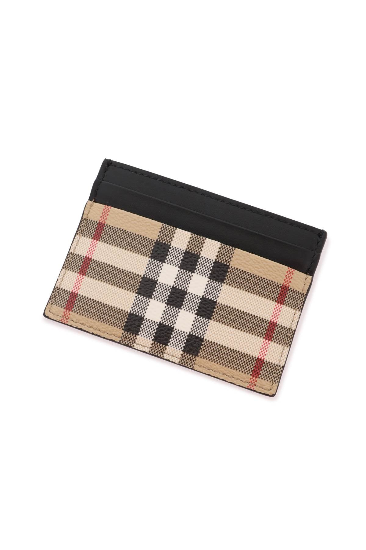 Burberry vintage check card holder