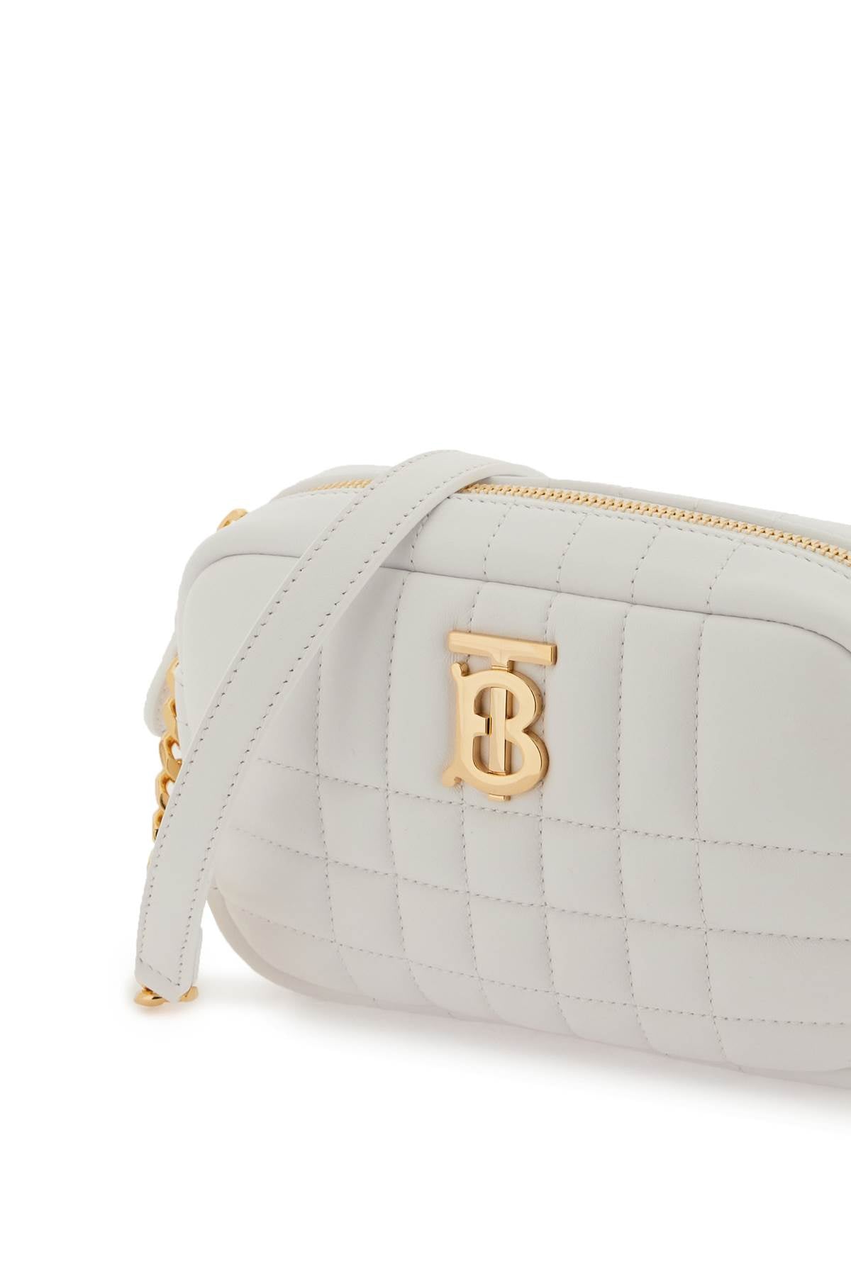 Burberry quilted leather mini 'lola' camera bag