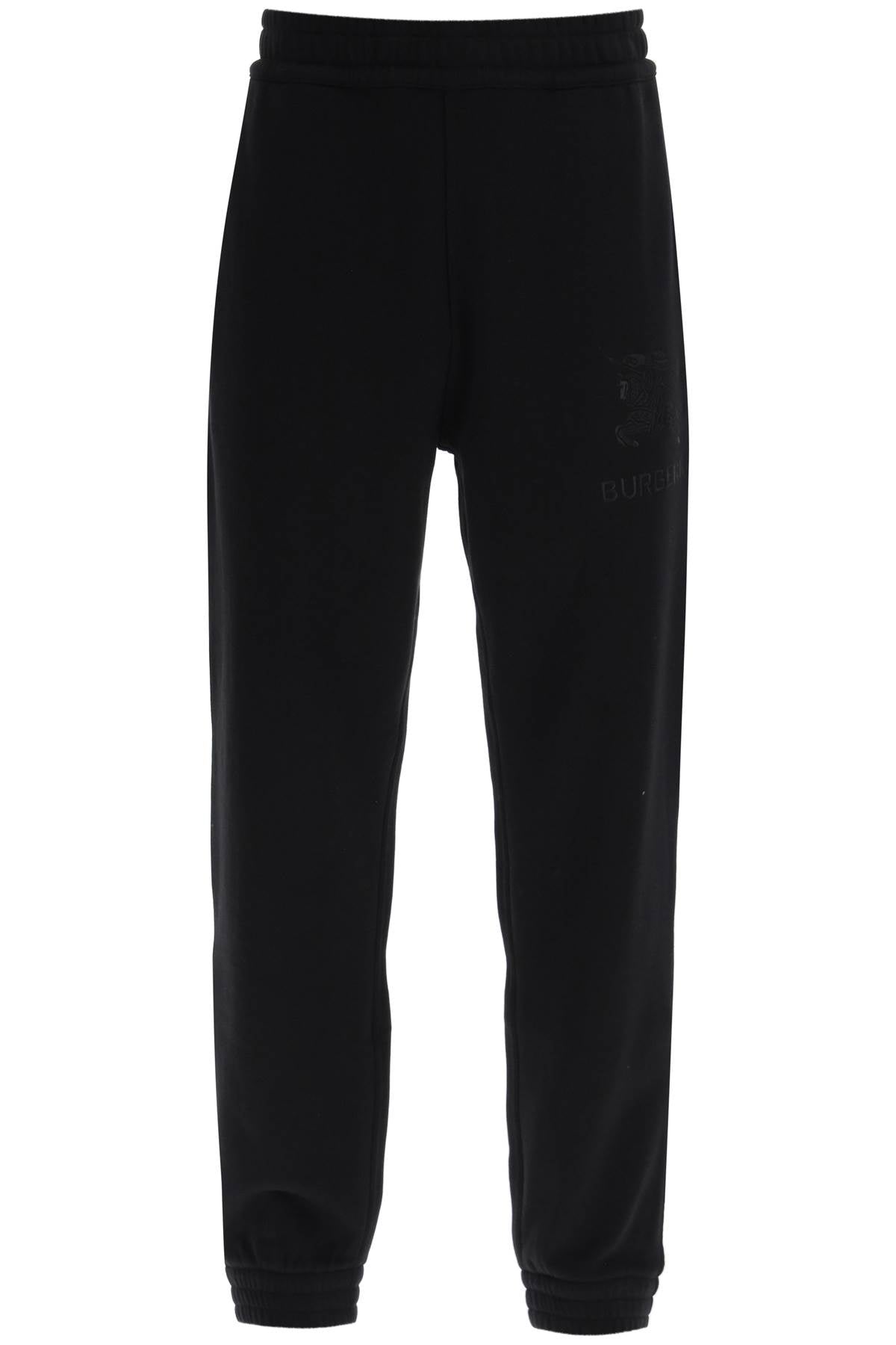 Burberry tywall sweatpants with embroidered ekd