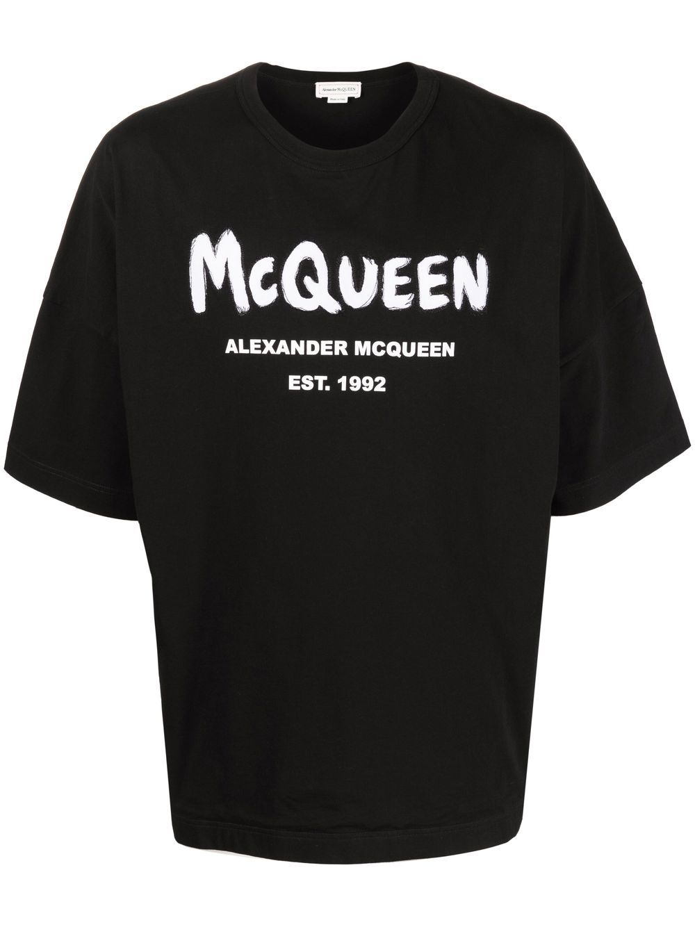 Alexander McQueen T-shirts and Polos Black