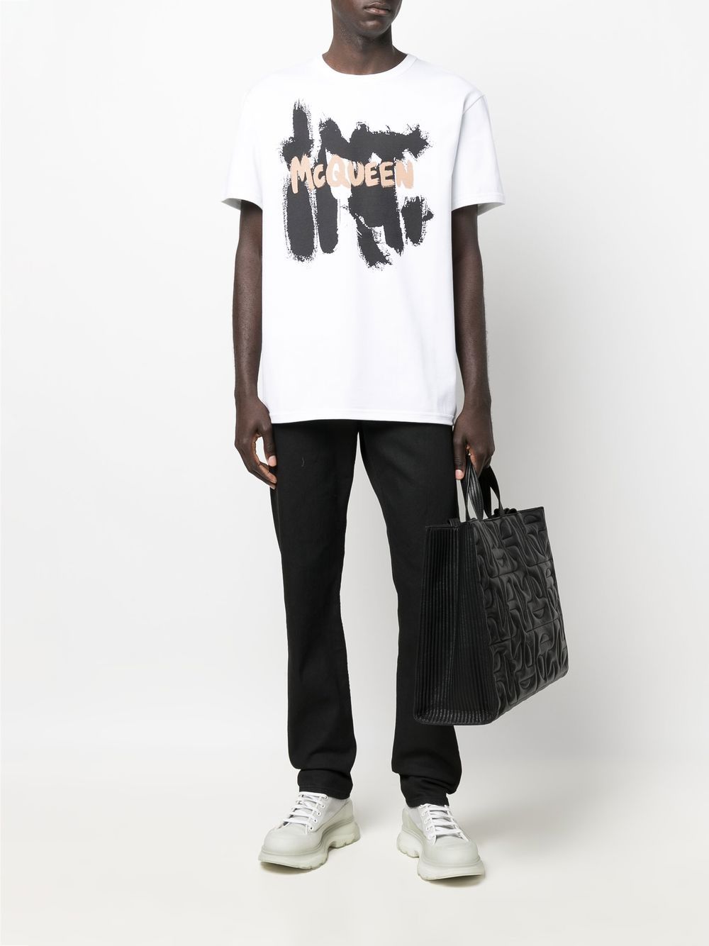 Alexander McQueen T-shirts and Polos White